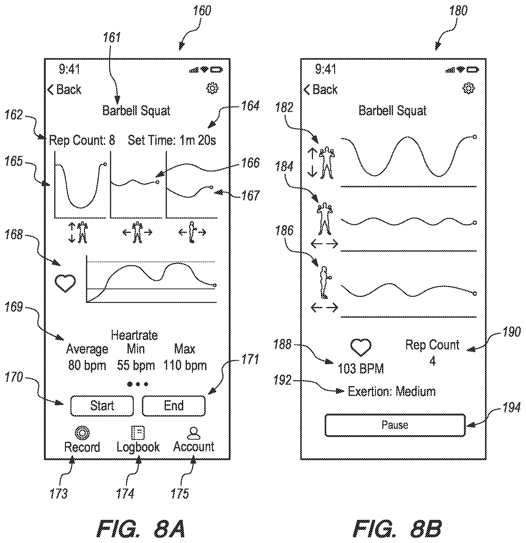 Patent US12508472 Figure 7 – Tracking three-dimensional motion during an activity