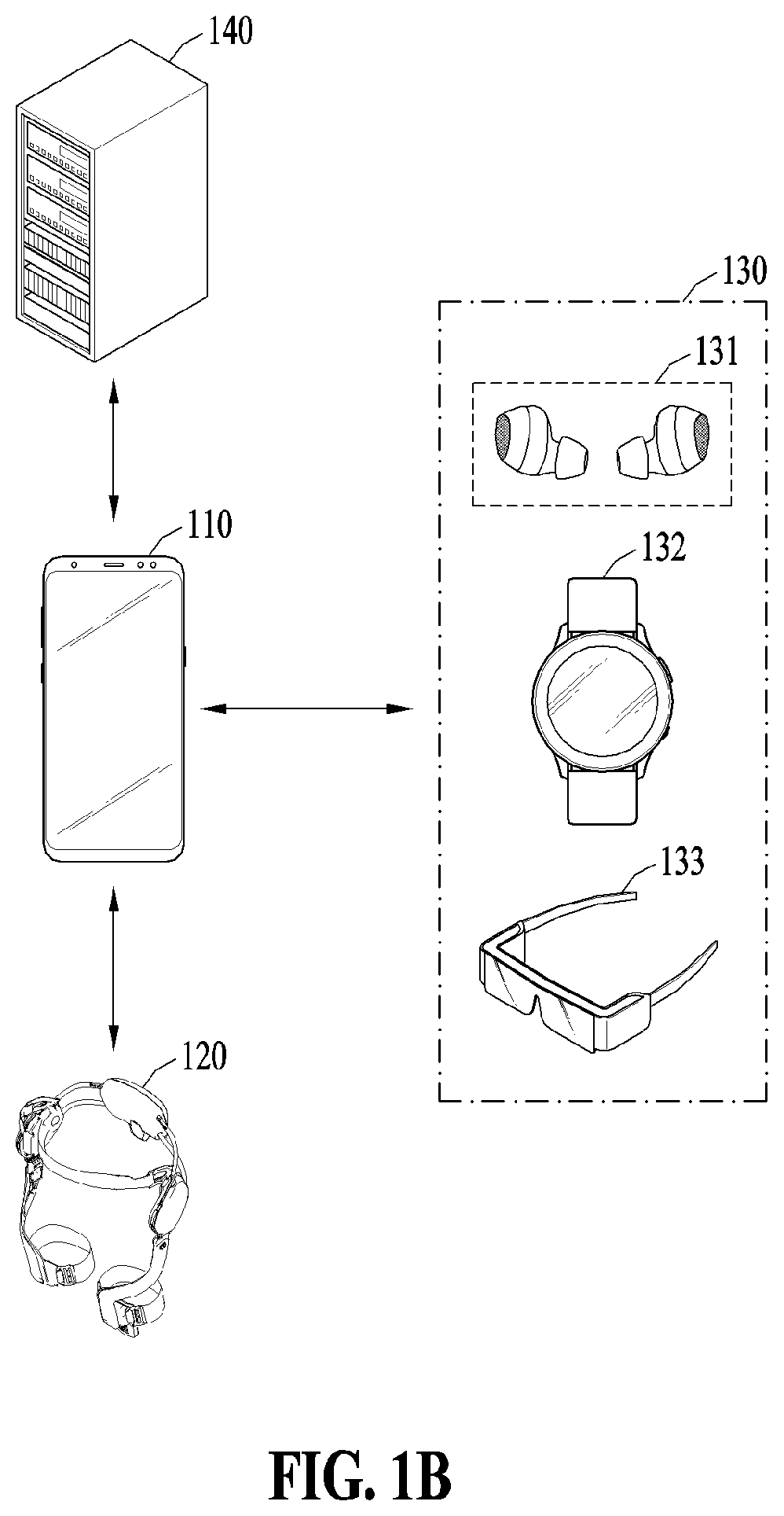 Patent US12508473 Figure 2 – Wearable device and electronic device for providing feedback to user cross-reference to related applications