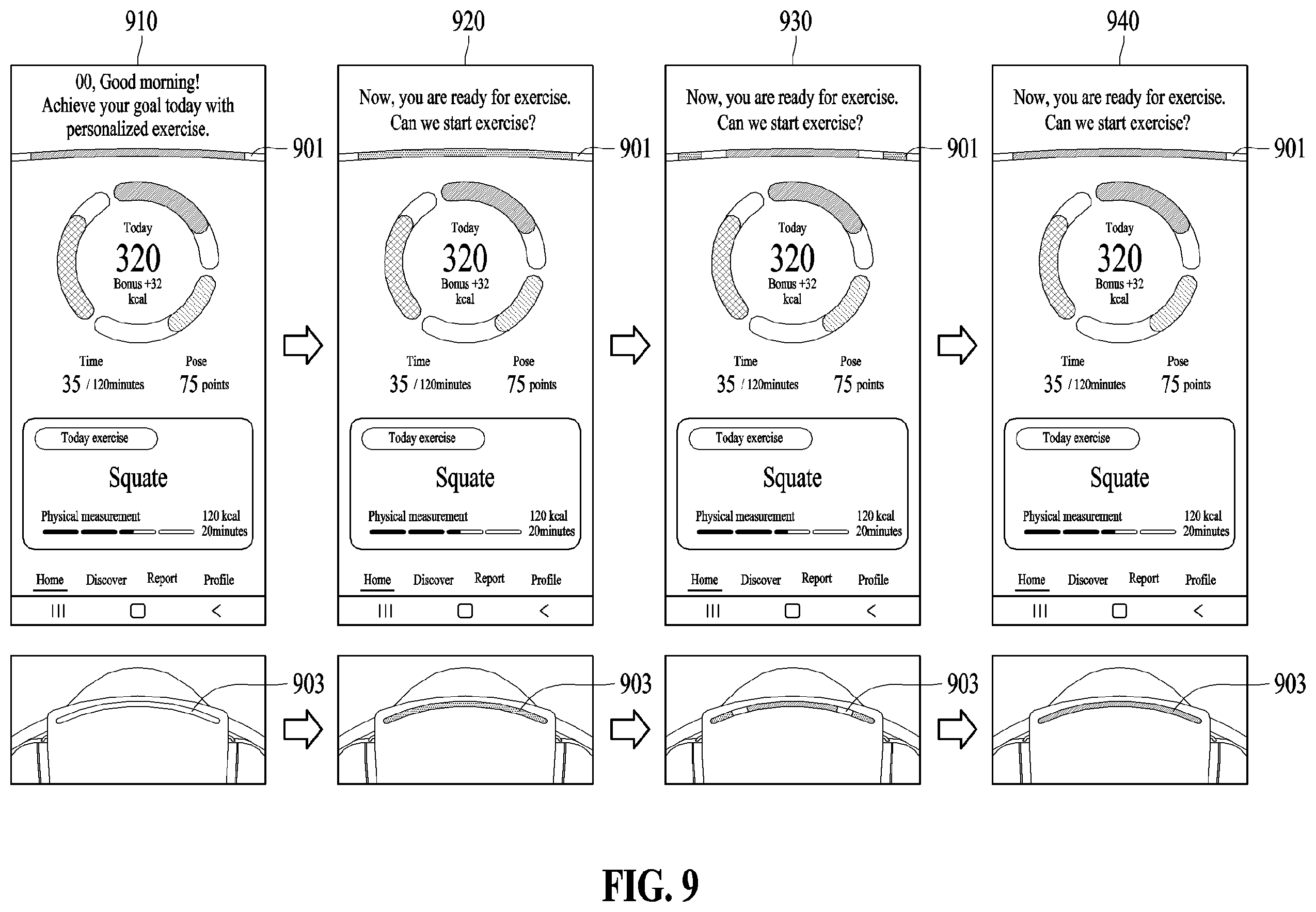 Patent US12508473 Figure 14 – Wearable device and electronic device for providing feedback to user cross-reference to related applications
