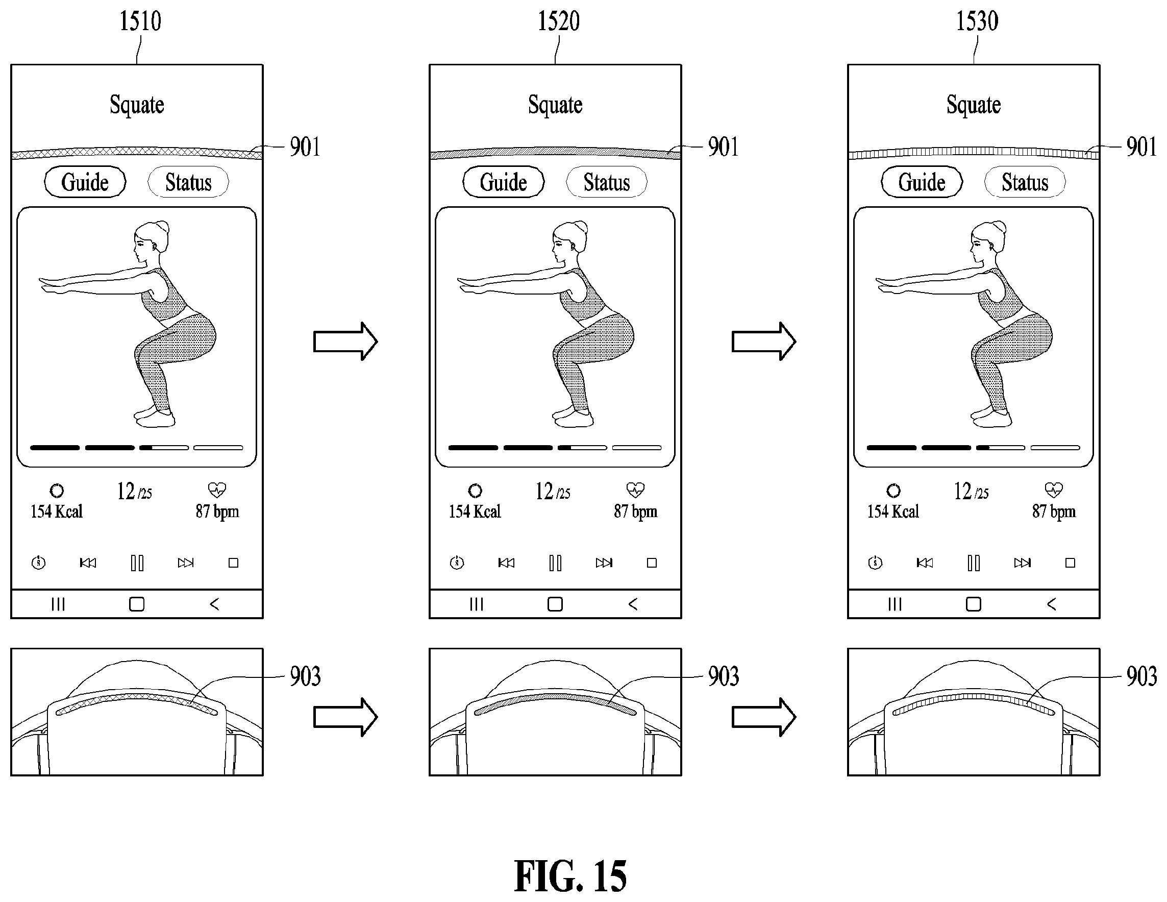 Patent US12508473 Figure 20 – Wearable device and electronic device for providing feedback to user cross-reference to related applications