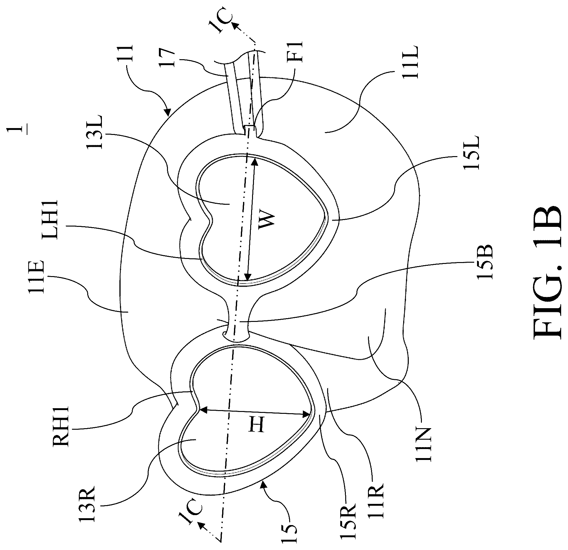 Patent US12508475 Figure 2 – Water sports mask