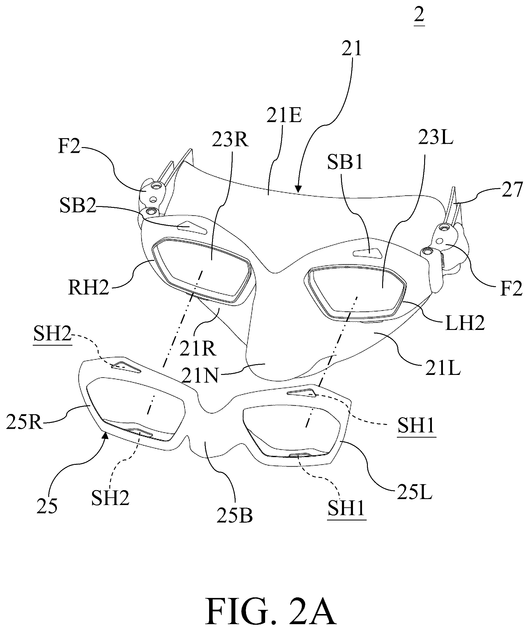 Patent US12508475 Figure 4 – Water sports mask