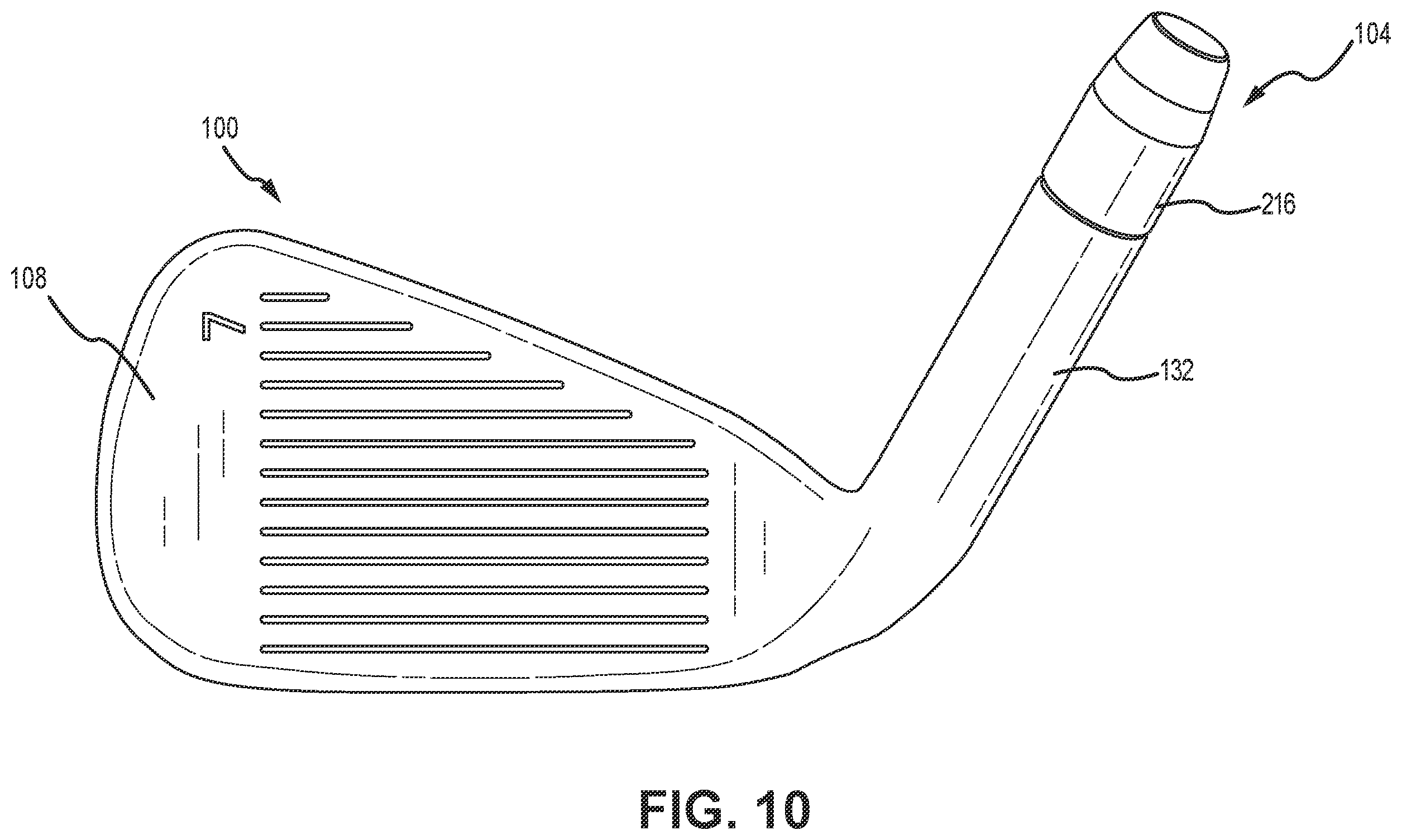 Patent US12508477 Figure 8 – Golf club heads with golf coupling mechanisms