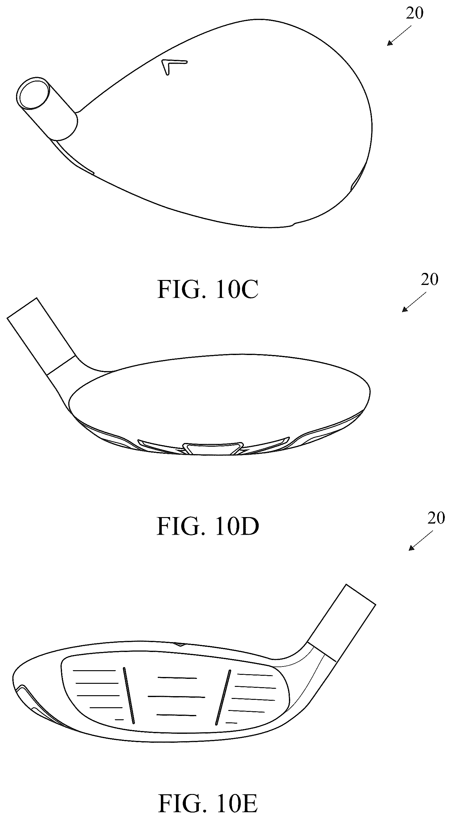 Patent US12508478 Figure 15 – Composite components of a golf club head