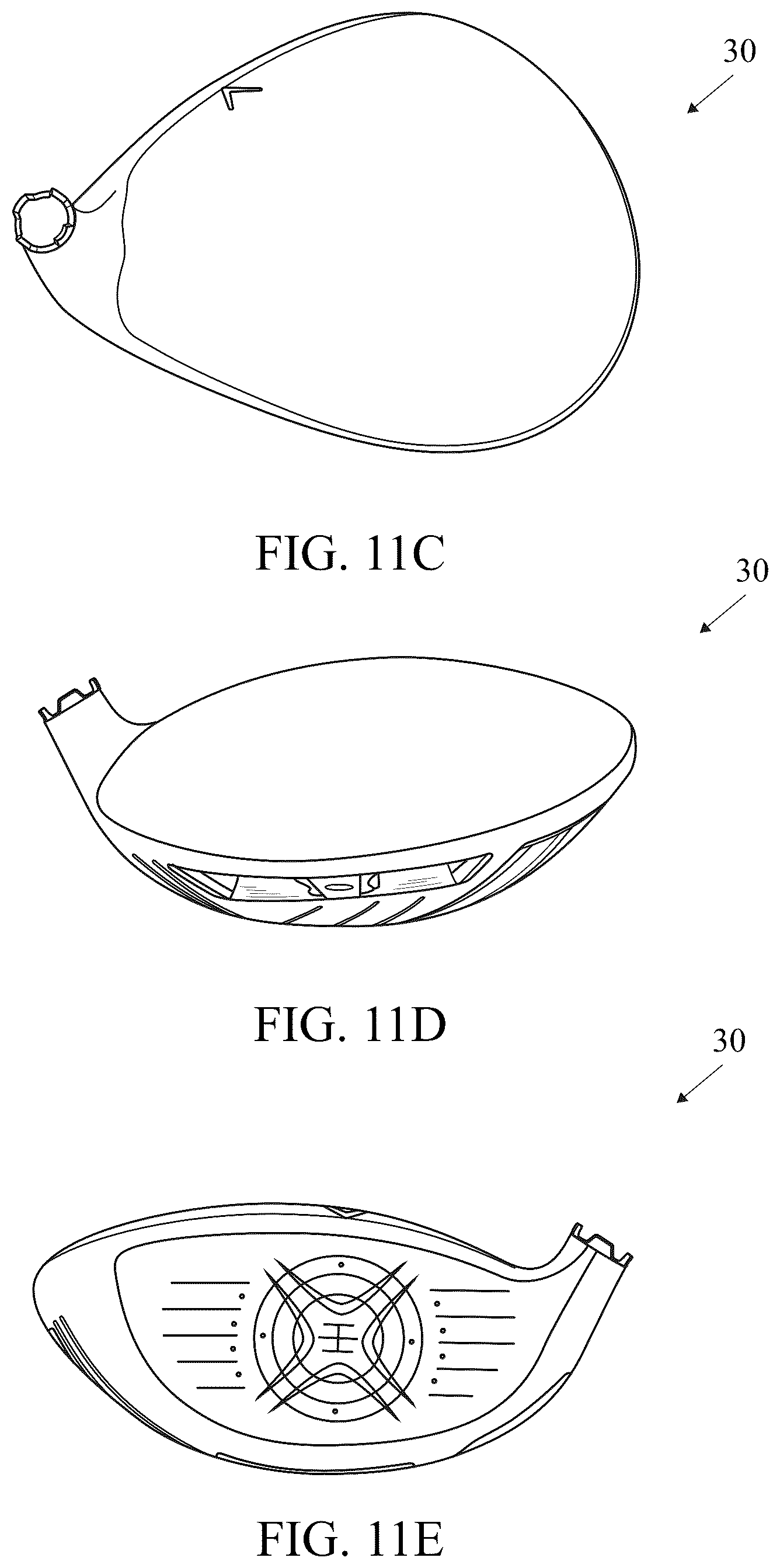 Patent US12508478 Figure 18 – Composite components of a golf club head
