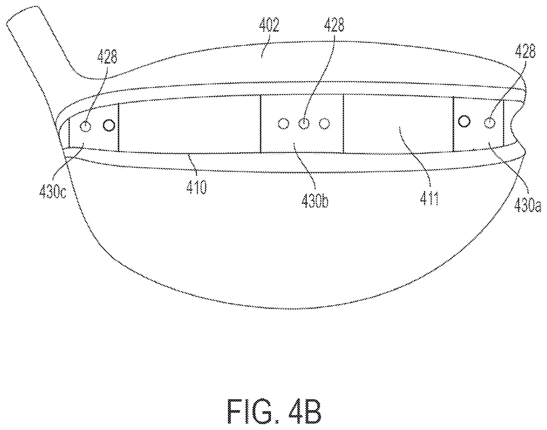 Patent US12508480 Figure 10 – Golf clubs and golf club heads having interchangeable rear body members