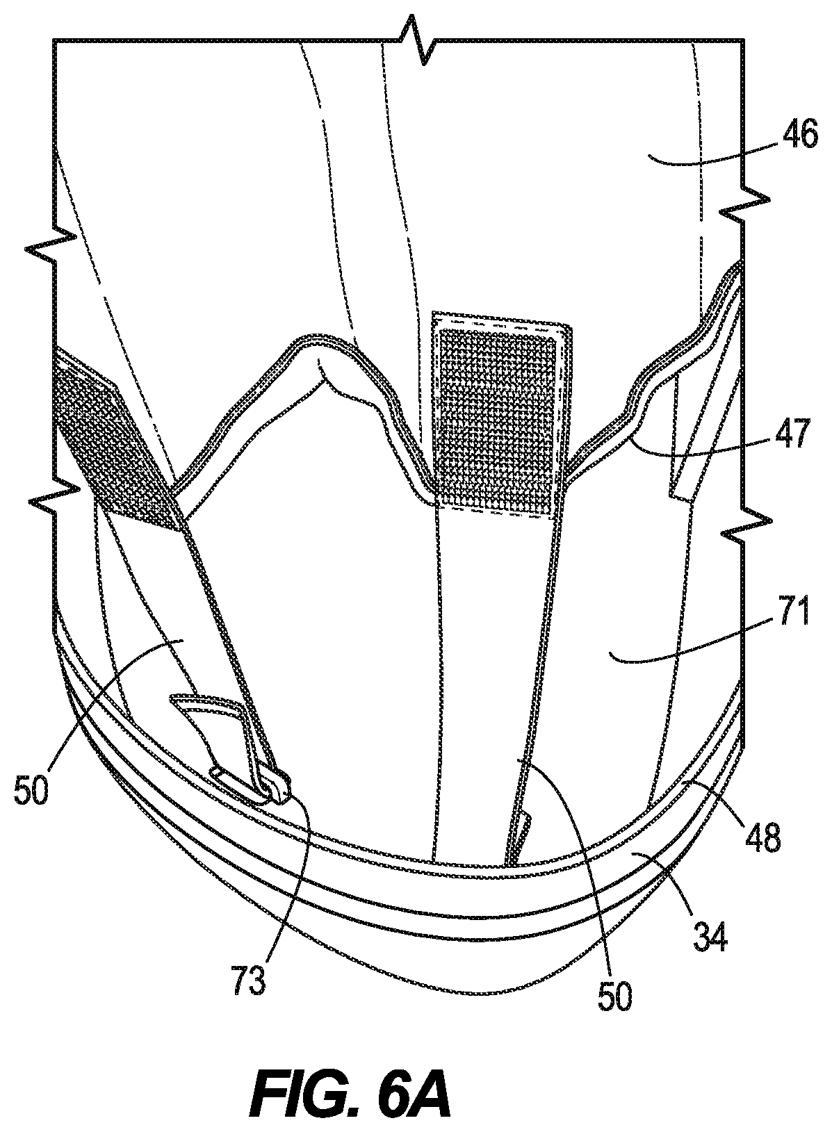 Patent US12508481 Figure 7 – Snap fit golf bag assembly