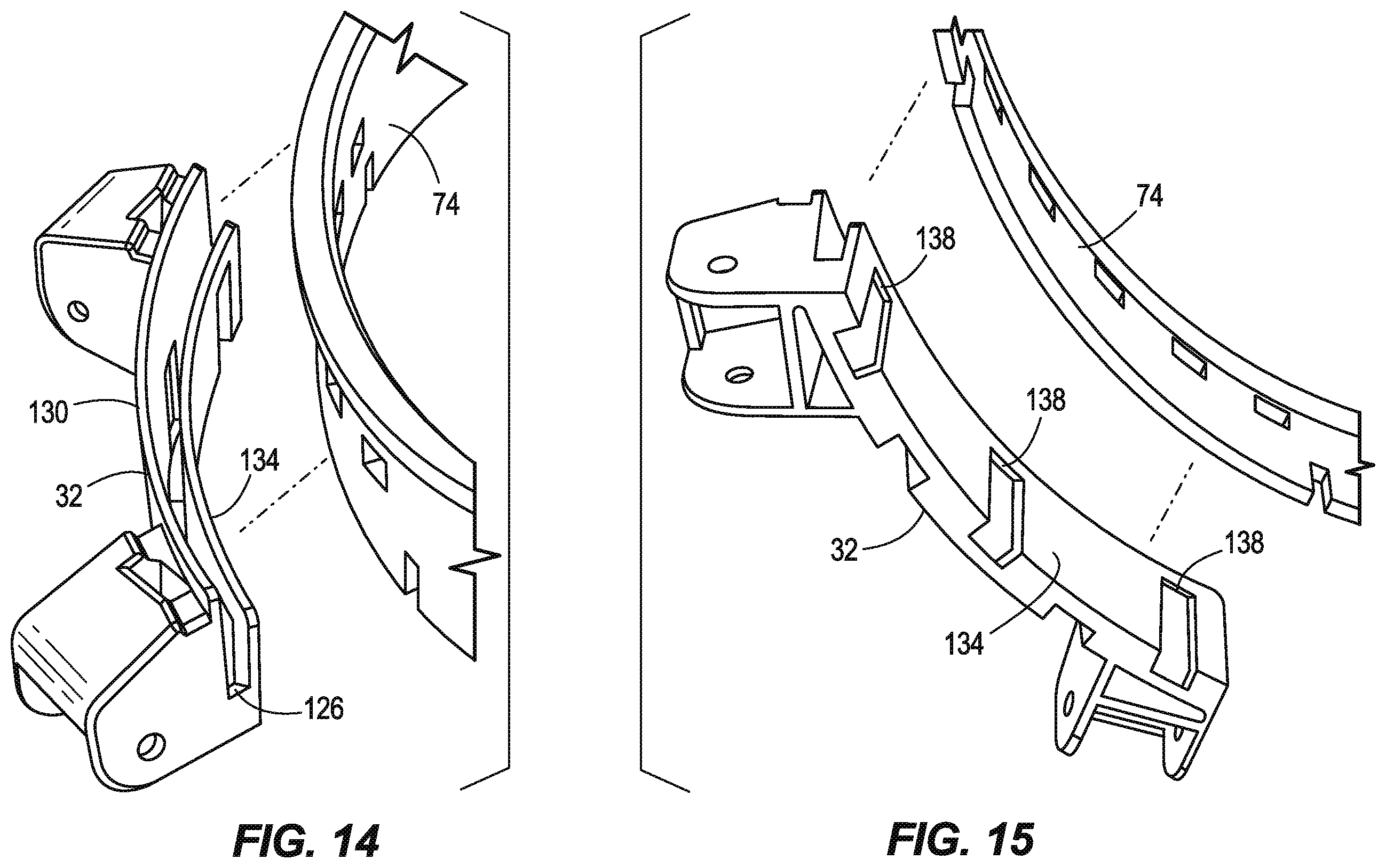 Patent US12508481 Figure 13 – Snap fit golf bag assembly