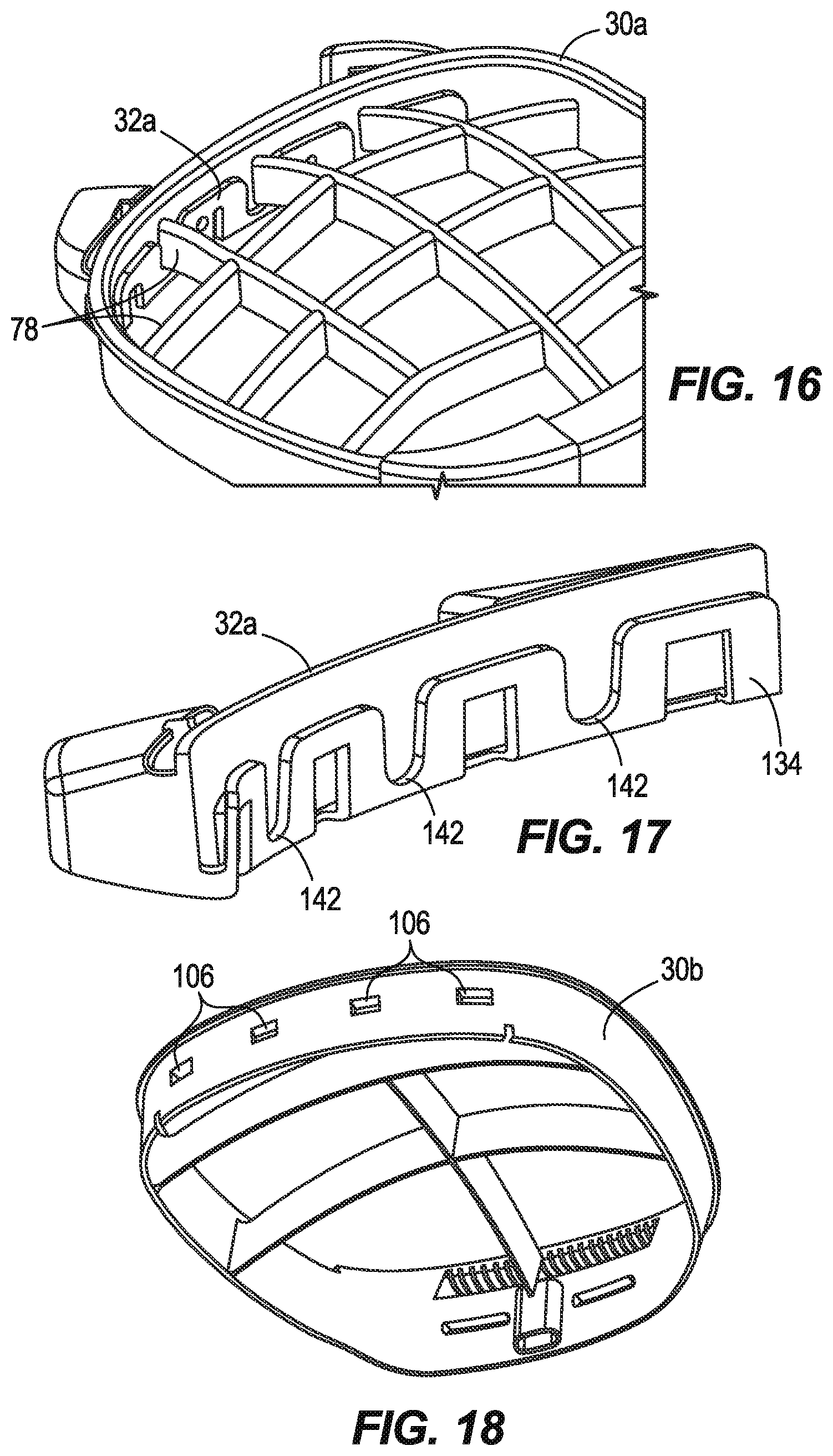 Patent US12508481 Figure 14 – Snap fit golf bag assembly