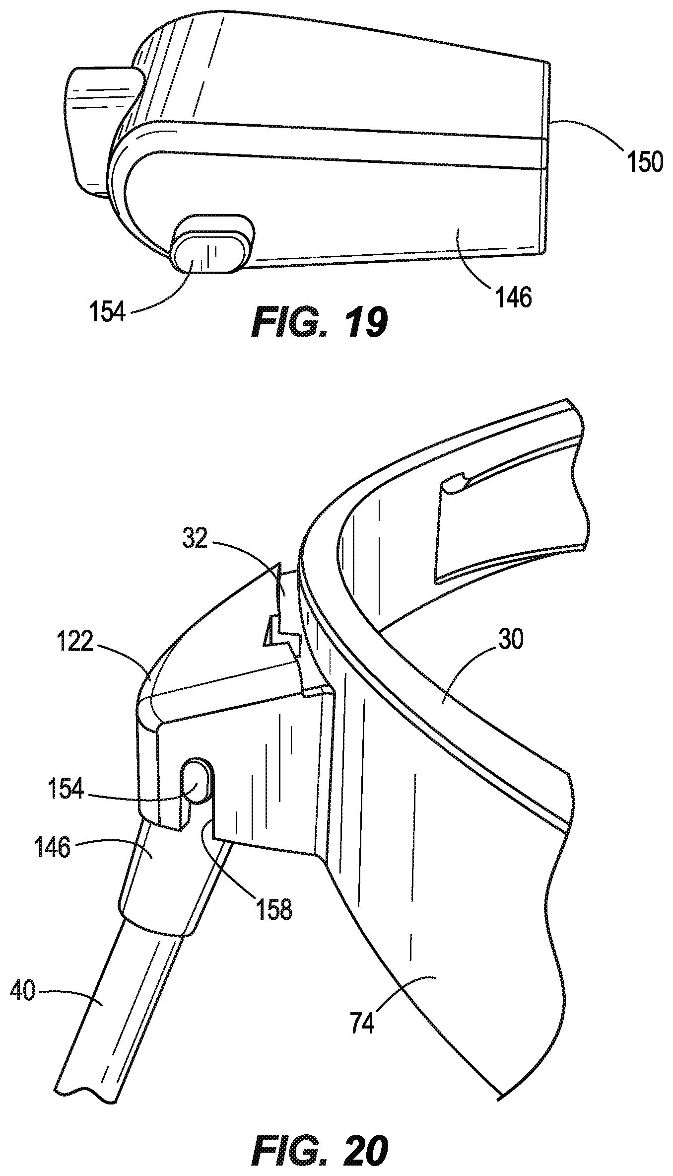 Patent US12508481 Figure 15 – Snap fit golf bag assembly