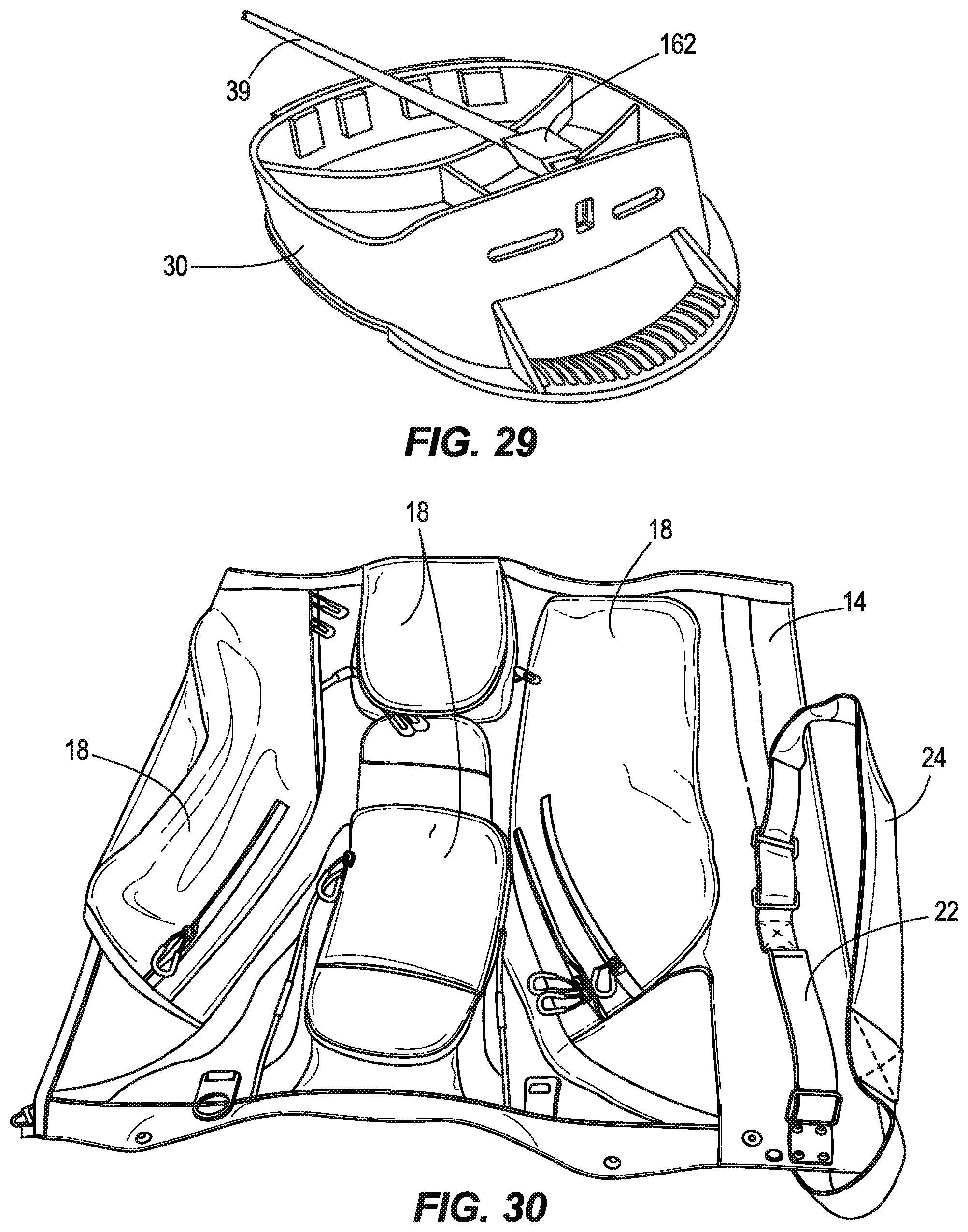 Patent US12508481 Figure 20 – Snap fit golf bag assembly