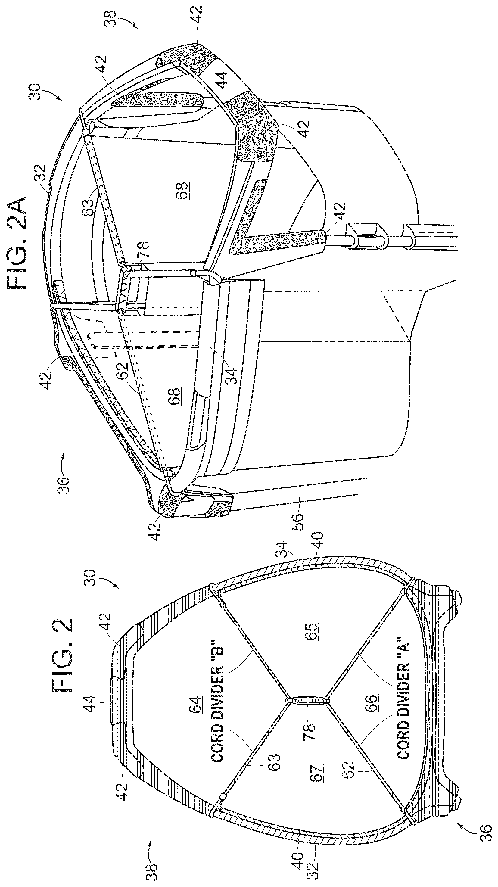 Patent US12508482 Figure 2 – Golf bag having lightweight top frame with three-dimensional printed structures