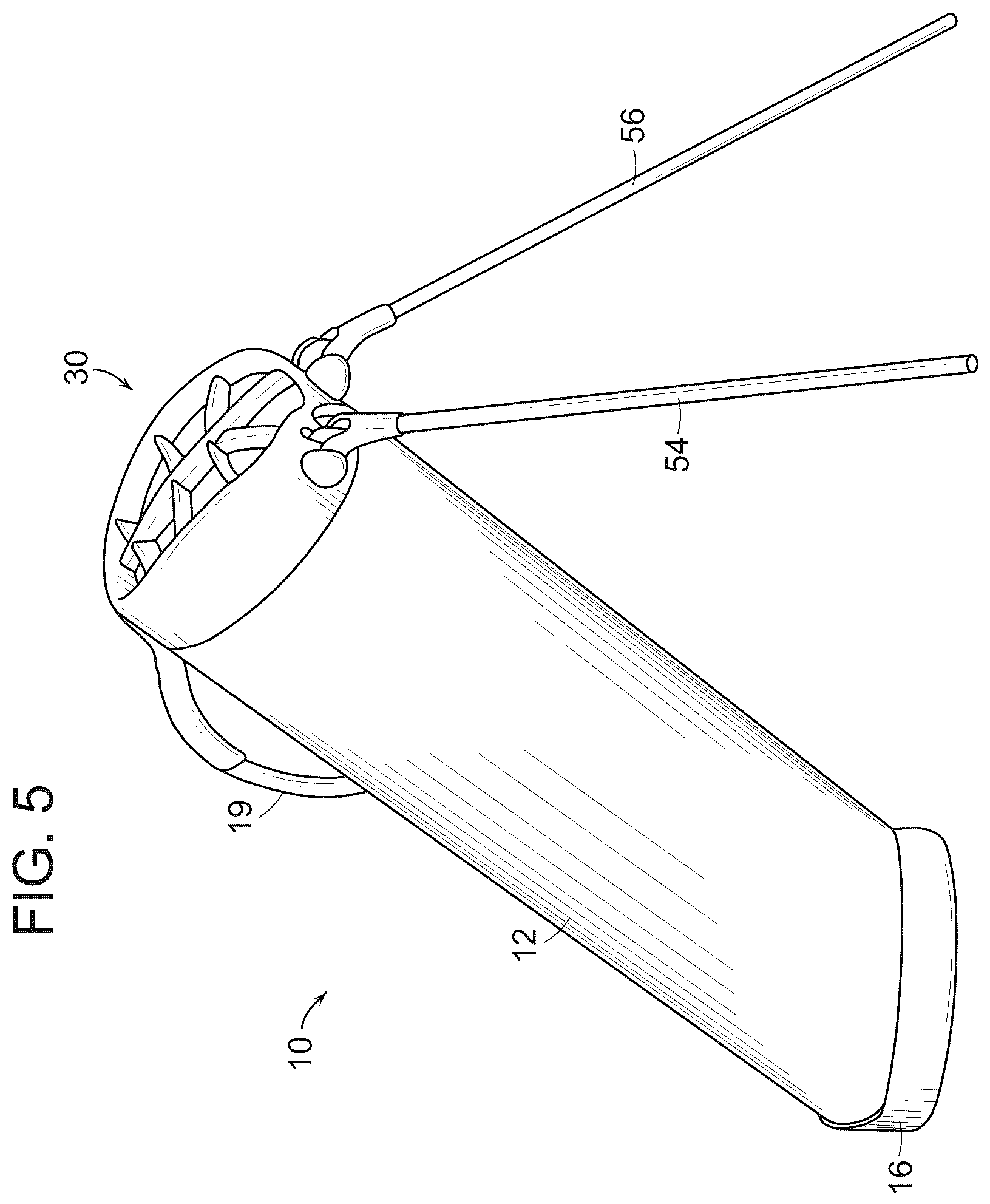 Patent US12508482 Figure 6 – Golf bag having lightweight top frame with three-dimensional printed structures