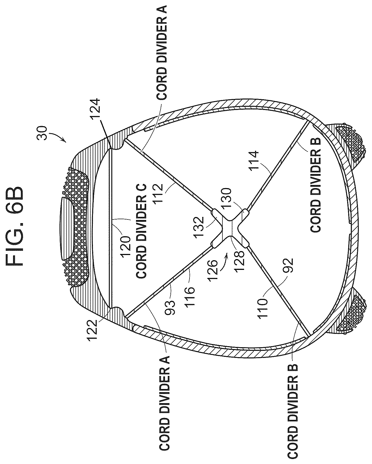Patent US12508482 Figure 8 – Golf bag having lightweight top frame with three-dimensional printed structures