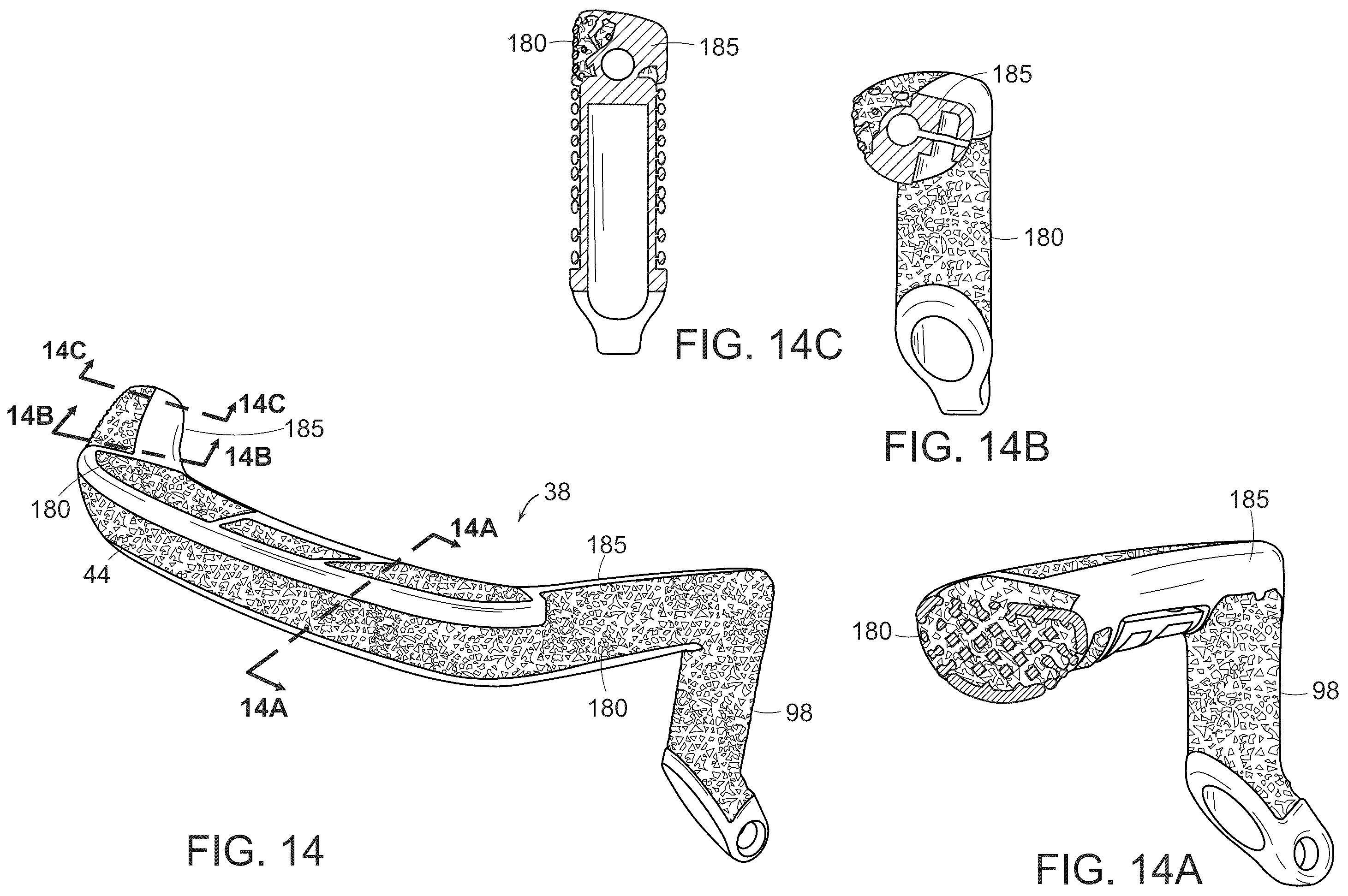 Patent US12508482 Figure 18 – Golf bag having lightweight top frame with three-dimensional printed structures