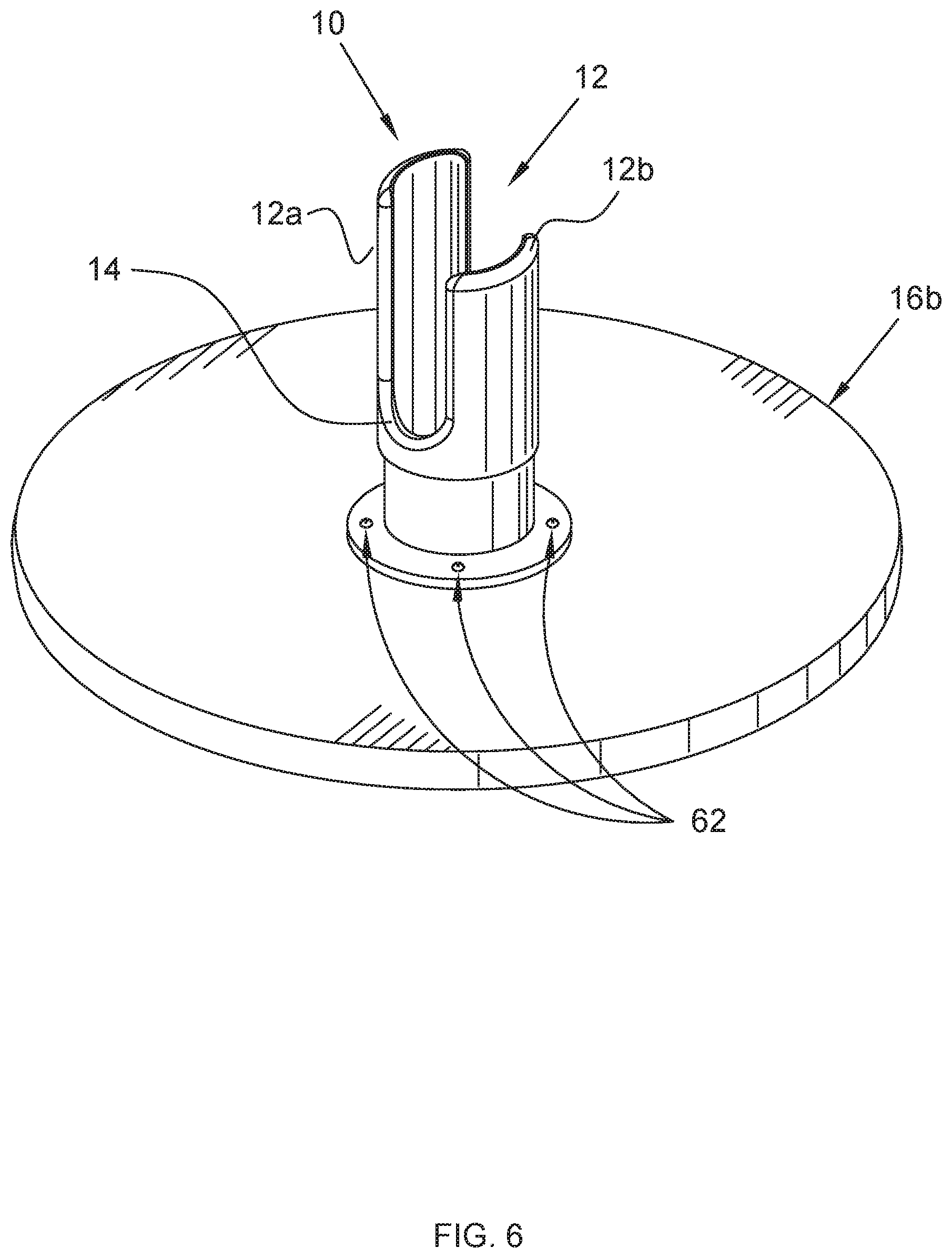 Patent US12508484 Figure 6 – Beach game and rack assemblies