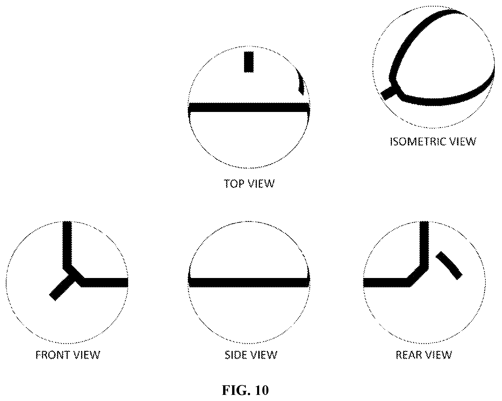 Patent US12508487 Figure 10 – Golf ball having at least one radar detectable mark