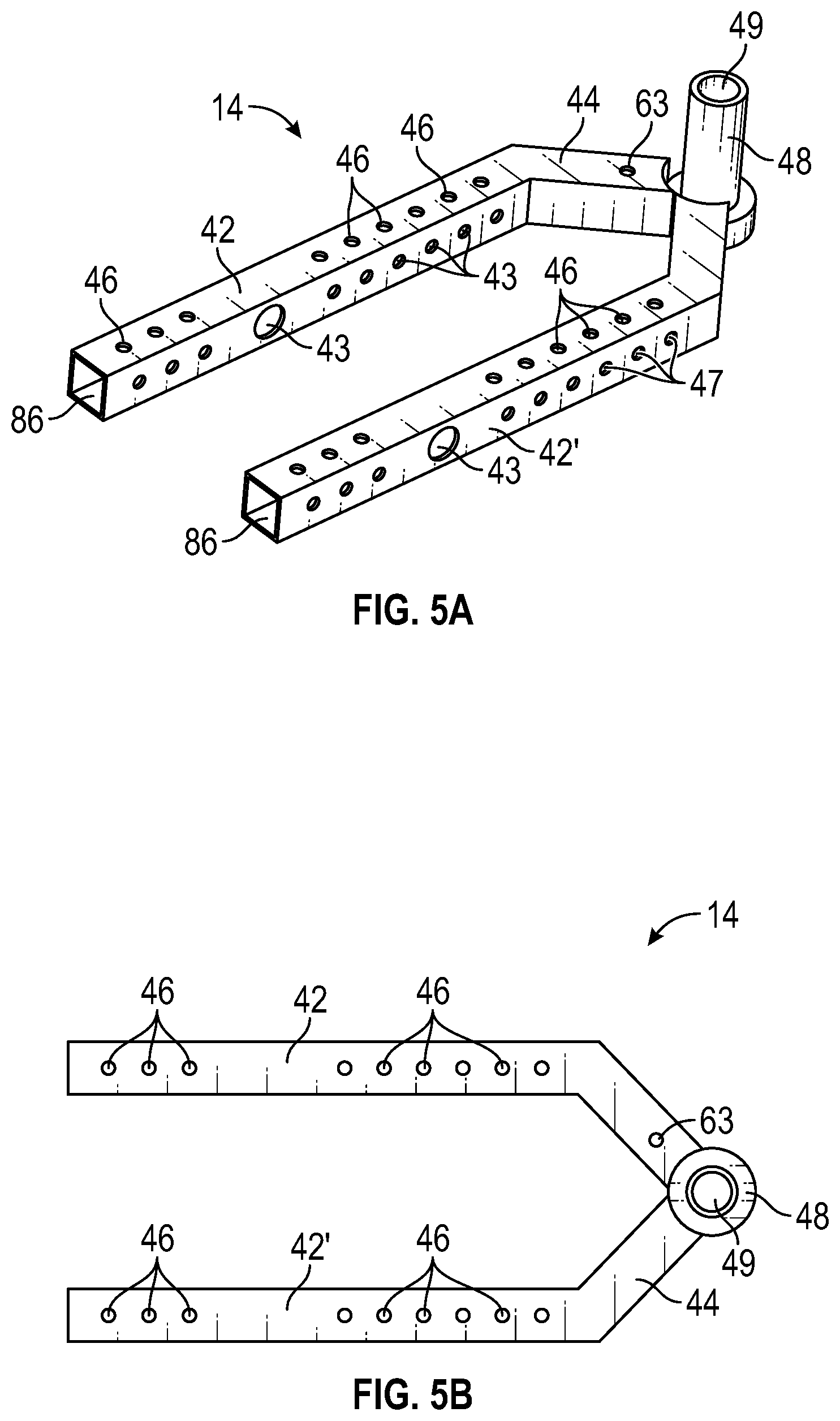 Patent US12508489 Figure 5 – Exercise equipment storage and transport