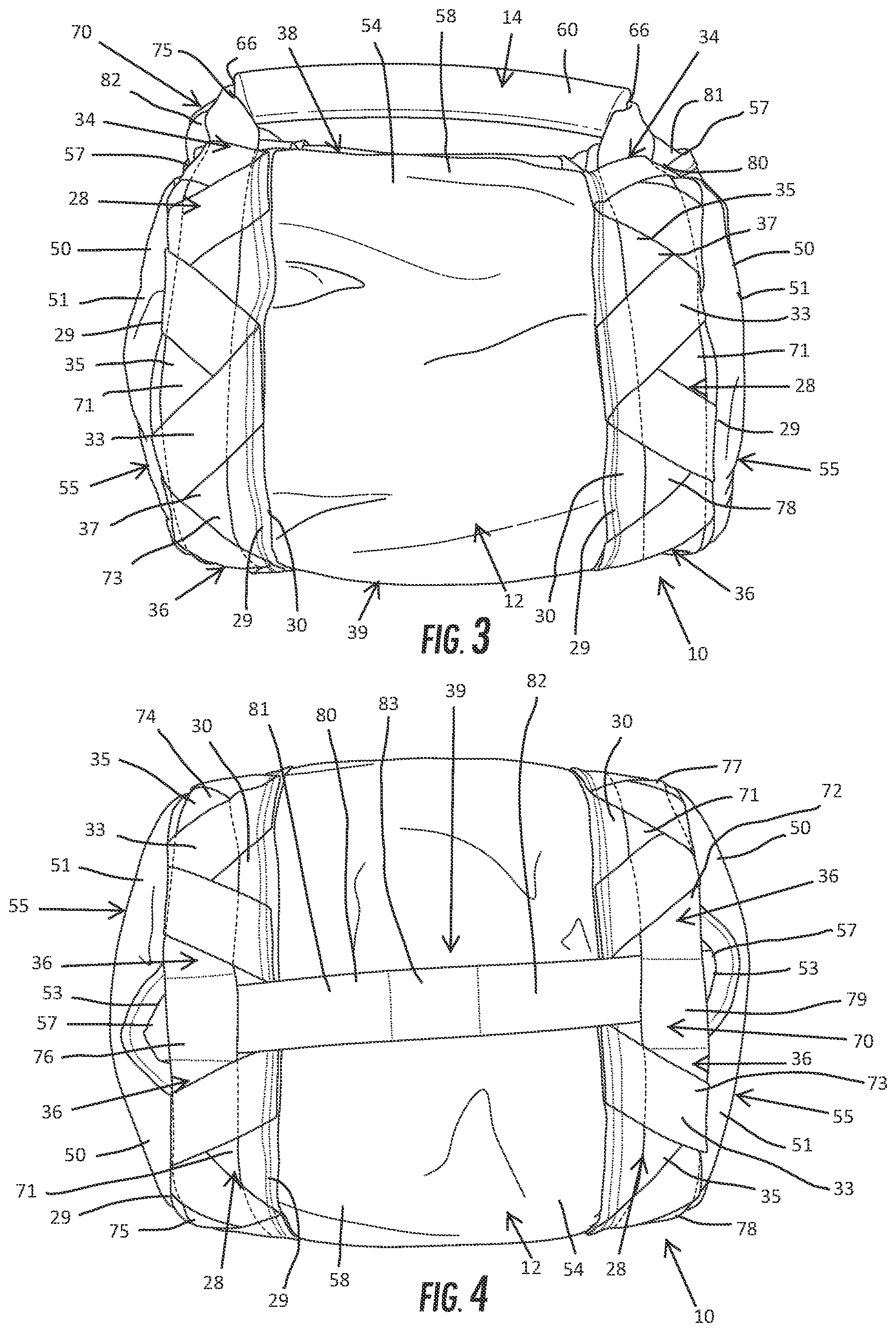 Patent US12508490 Figure 2 – Weighted bag and shell for holding one or more weighted articles