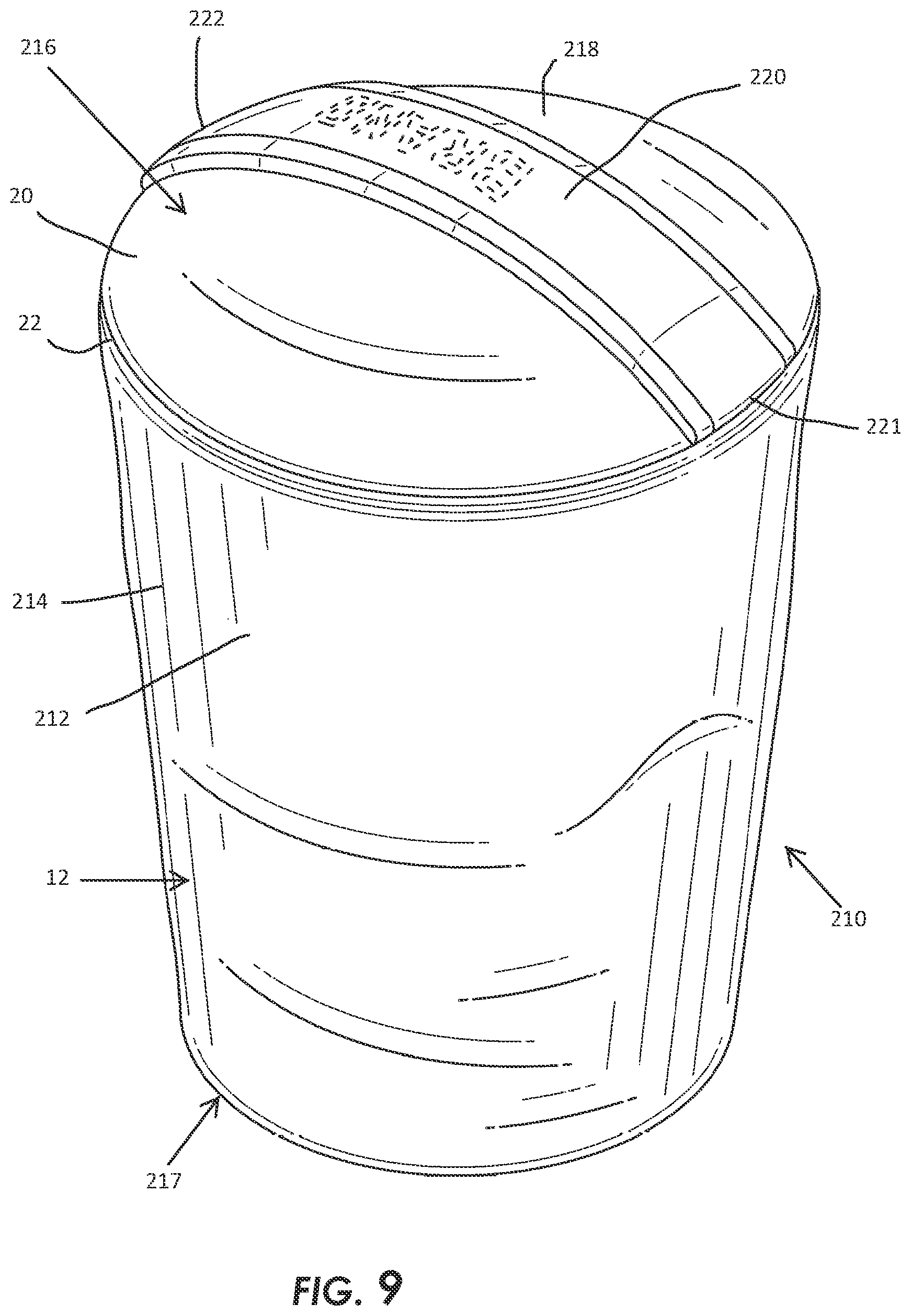 Patent US12508490 Figure 7 – Weighted bag and shell for holding one or more weighted articles