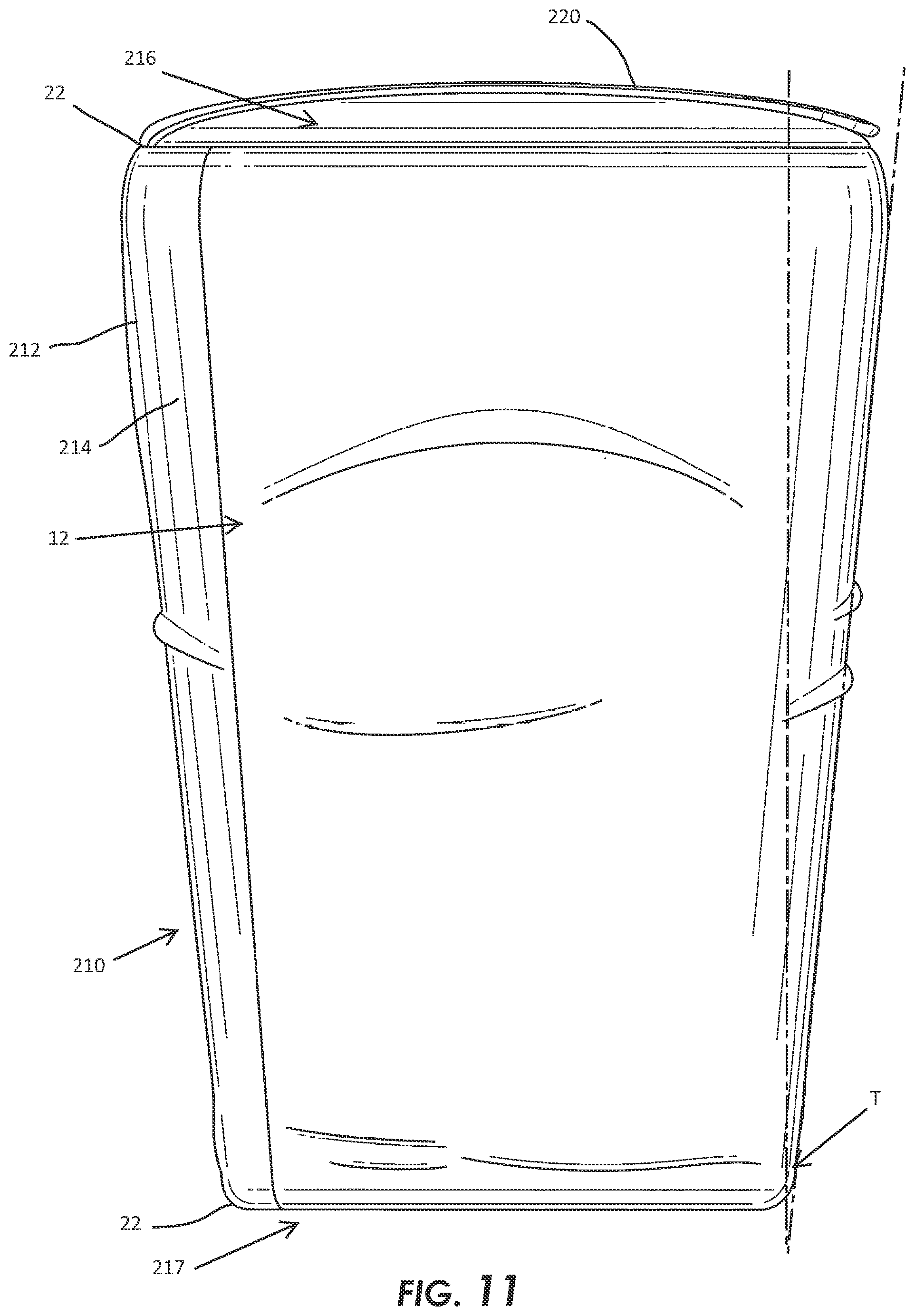 Patent US12508490 Figure 10 – Weighted bag and shell for holding one or more weighted articles