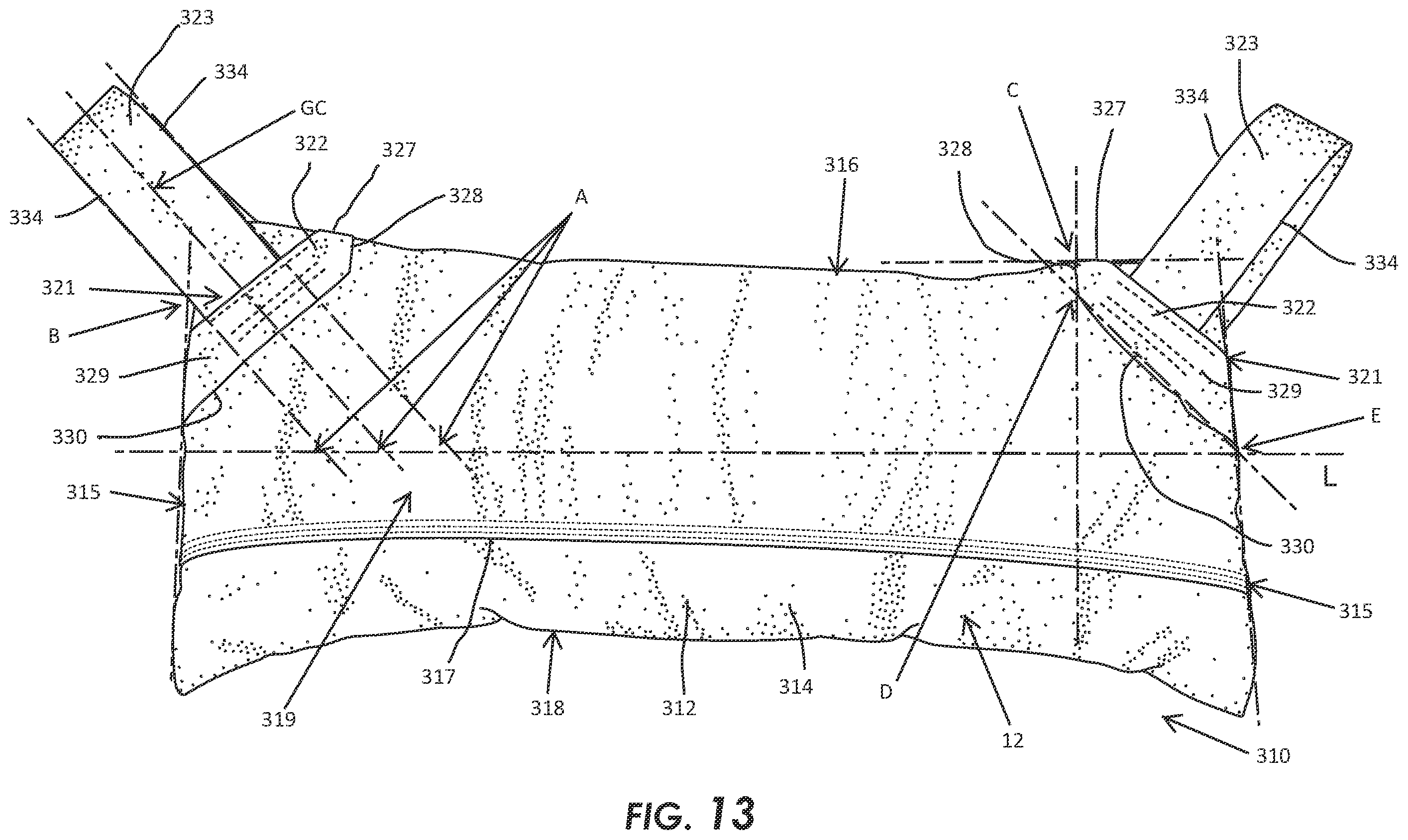 Patent US12508490 Figure 12 – Weighted bag and shell for holding one or more weighted articles