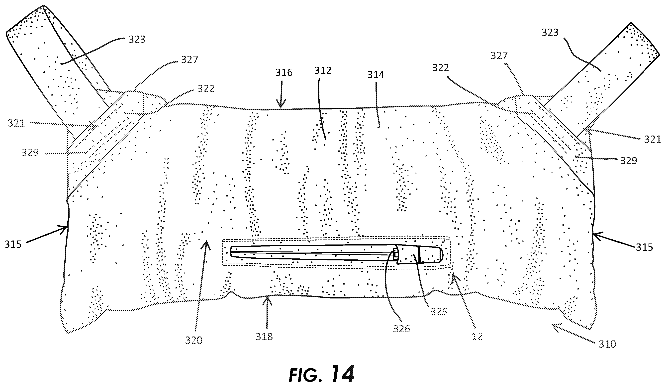 Patent US12508490 Figure 13 – Weighted bag and shell for holding one or more weighted articles