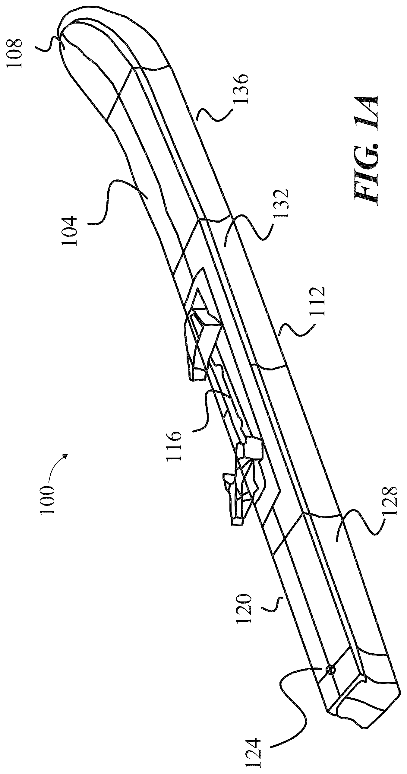 Patent US12508493 — Device and method of manufacturing for a snow and water sport sliding device with a pneumatic core — Figure 1