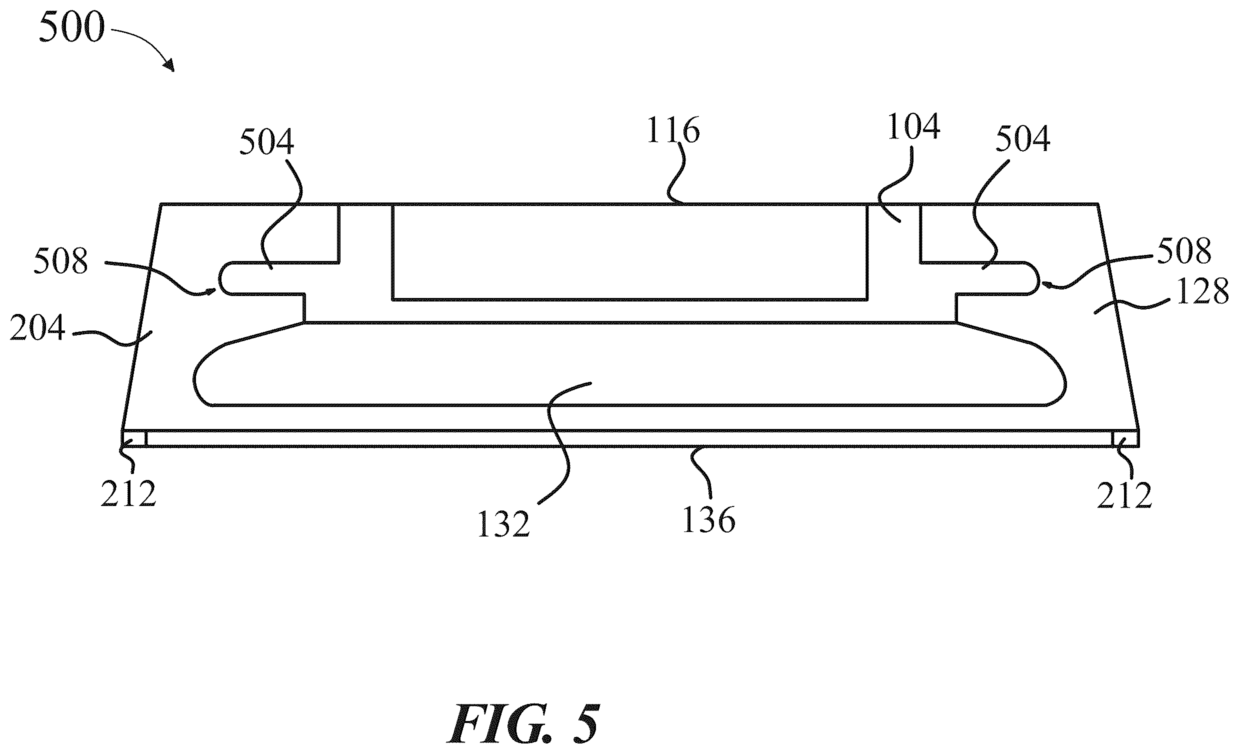 Patent US12508493 Figure 6 – Device and method of manufacturing for a snow and water sport sliding device with a pneumatic core
