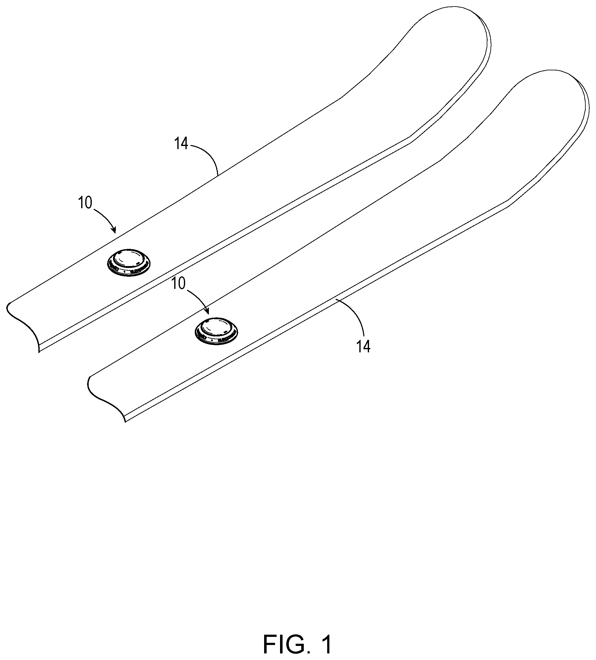 Patent US12508494 Figure 1 – Mounts for tracking devices