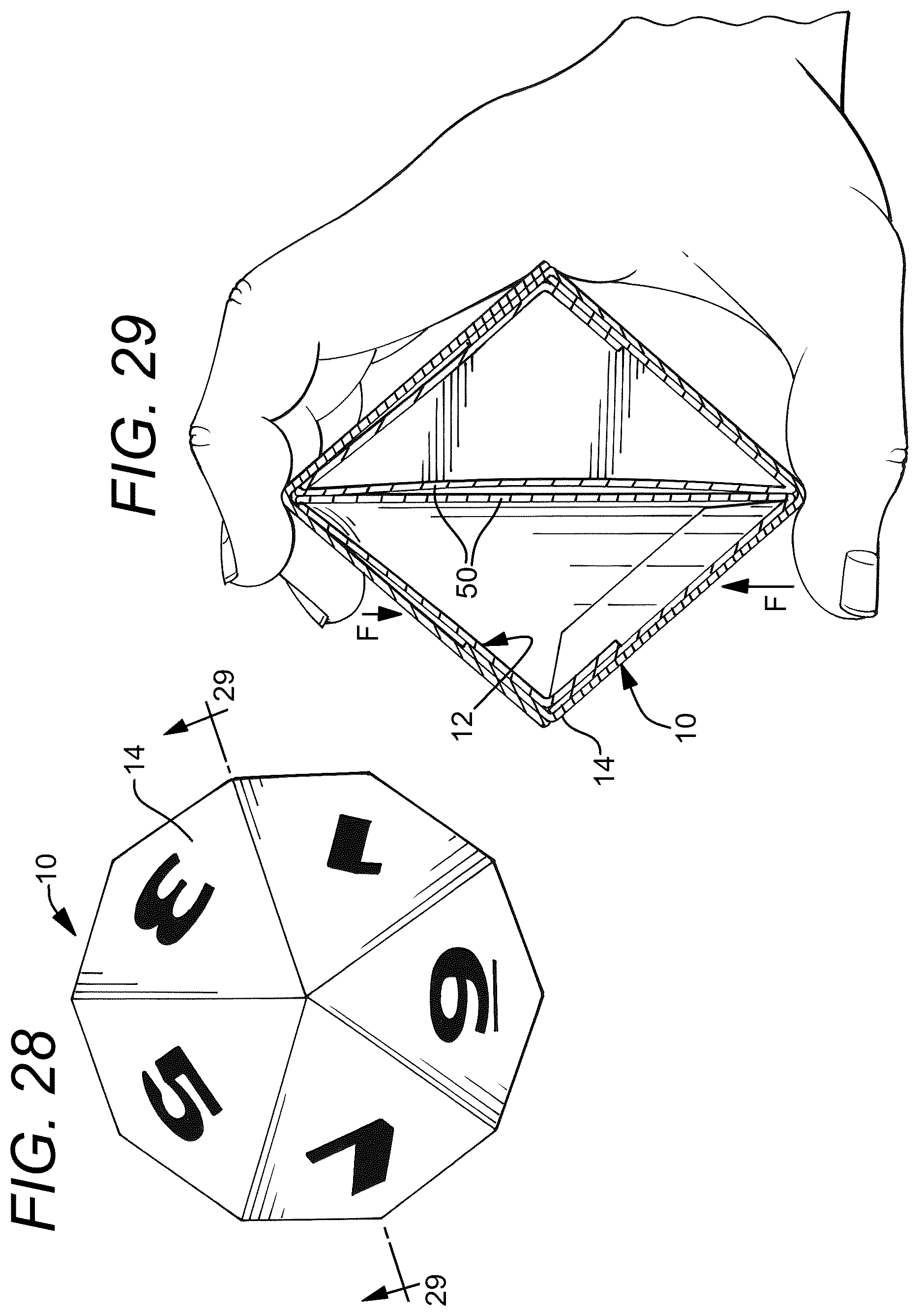 Patent US12508497 Figure 9 – Die for game