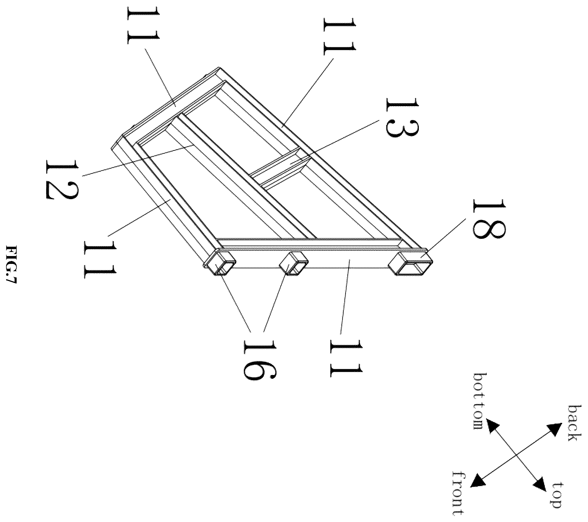 Patent US12508498 Figure 7 – Jigsaw puzzle table