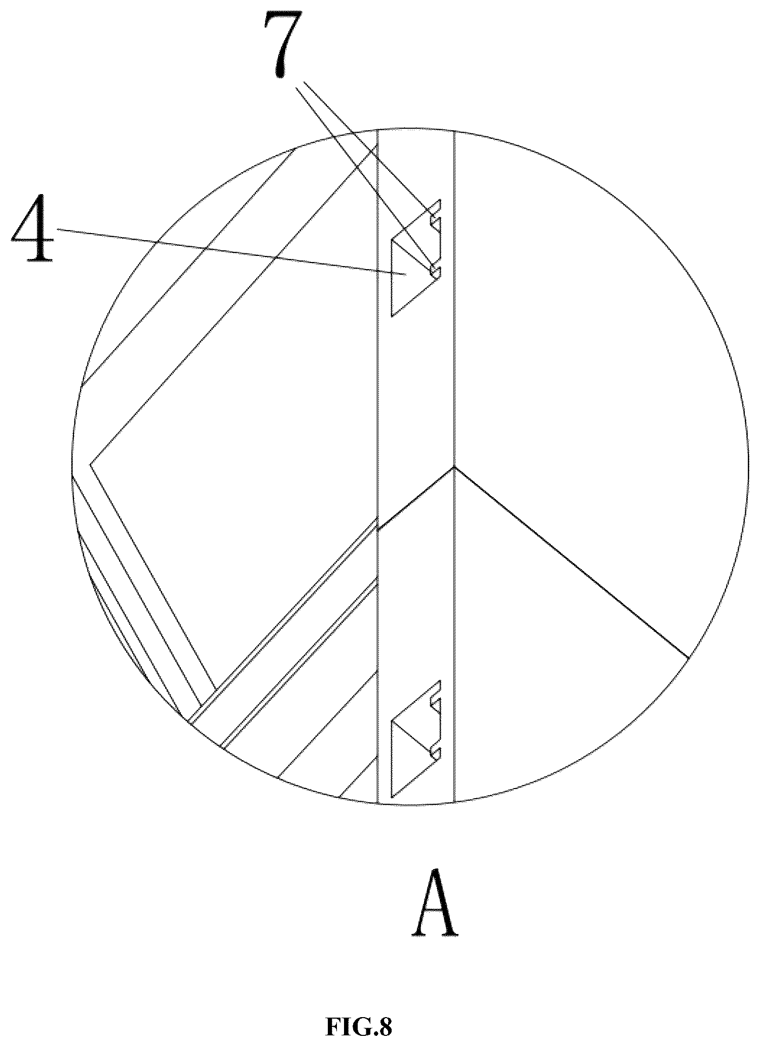 Patent US12508498 Figure 8 – Jigsaw puzzle table