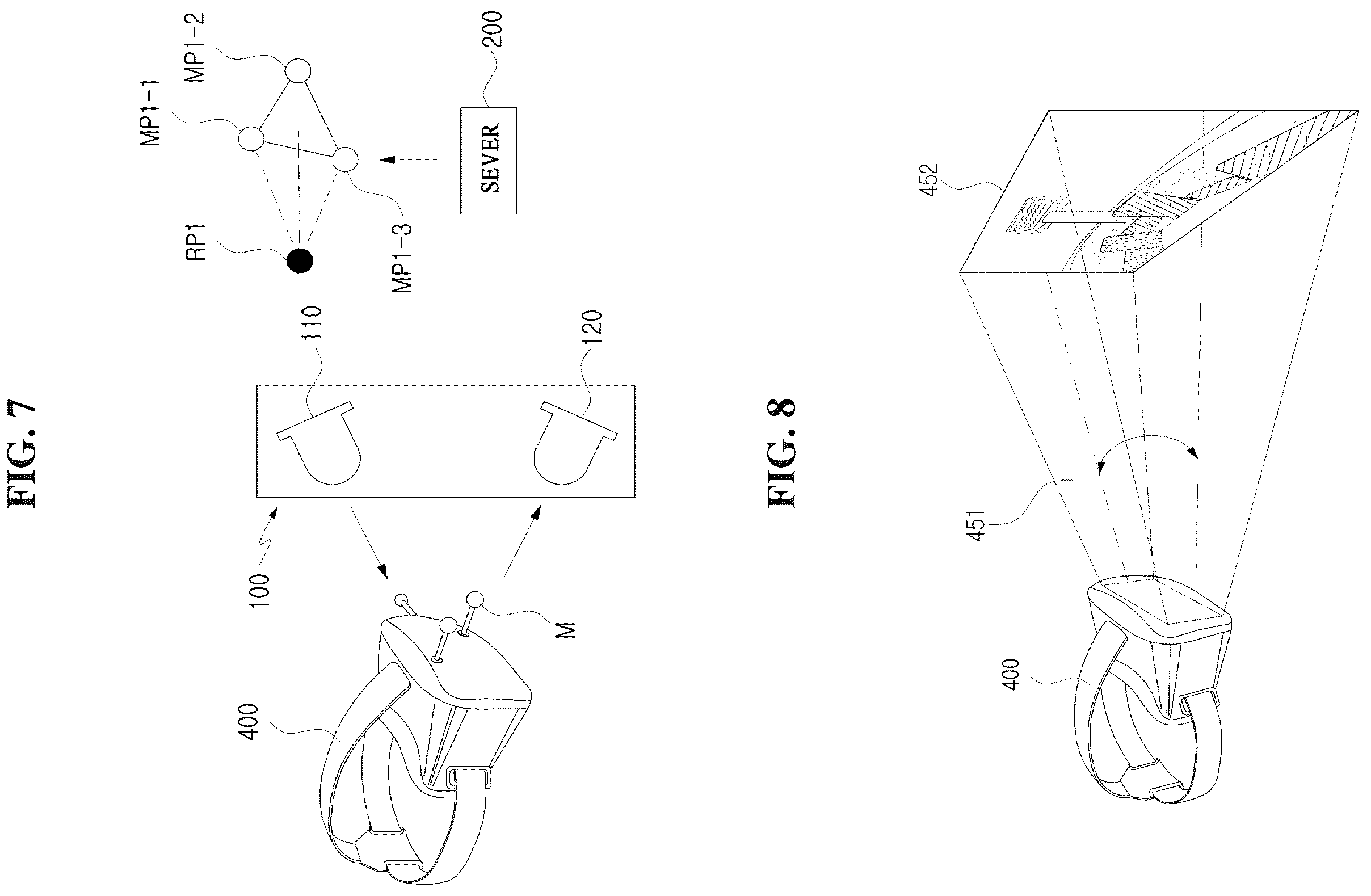 Patent US12508501 Figure 7 – Virtual reality control system