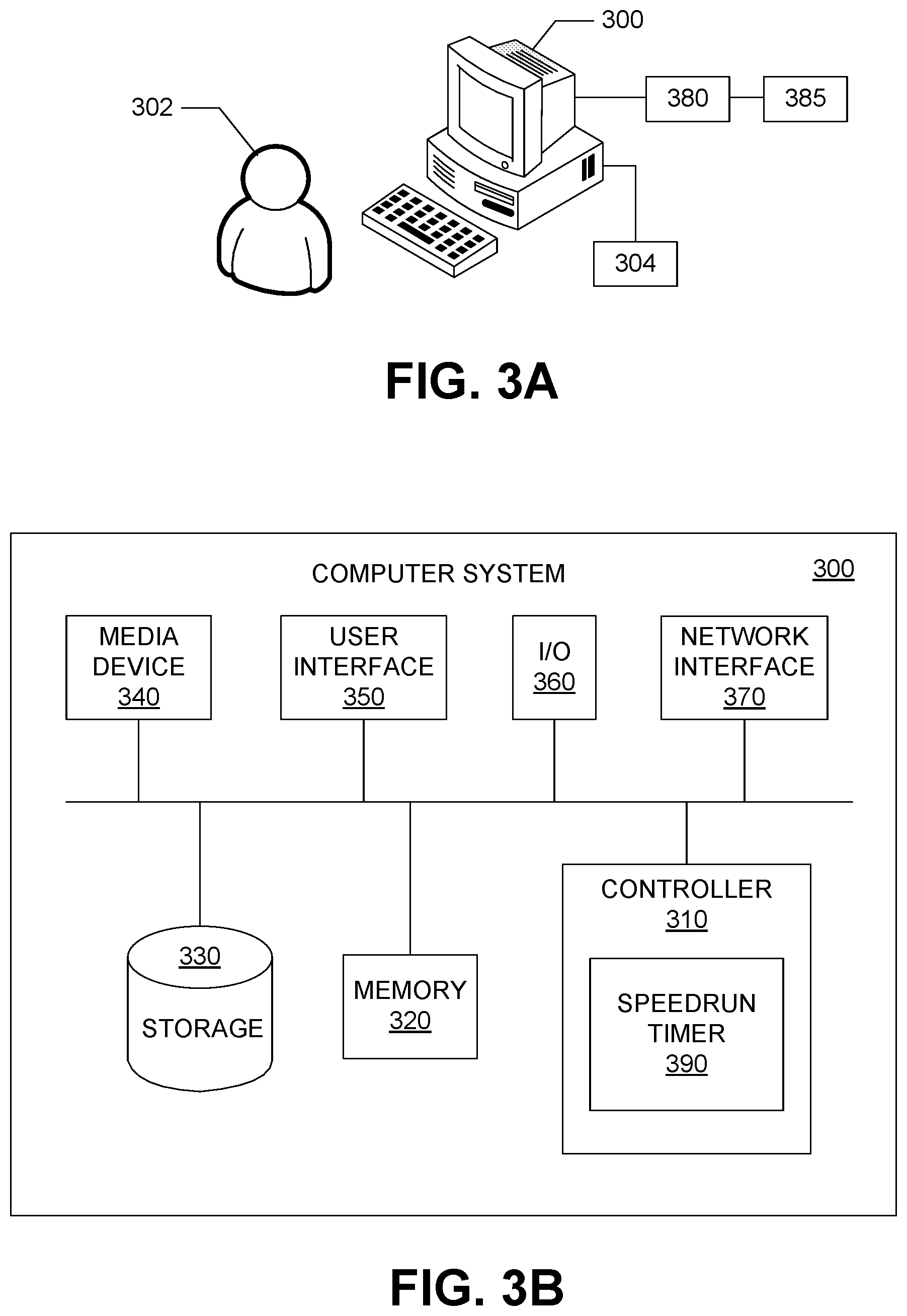Patent US12508502 Figure 4 – Embedded speedrun timer