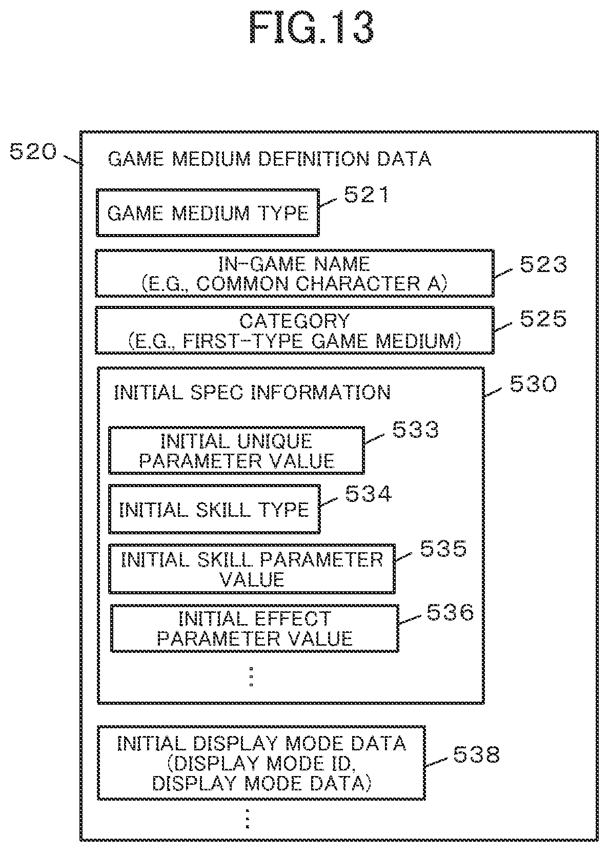 Patent US12508507 Figure 13 – Computer system, game system, and game medium control method