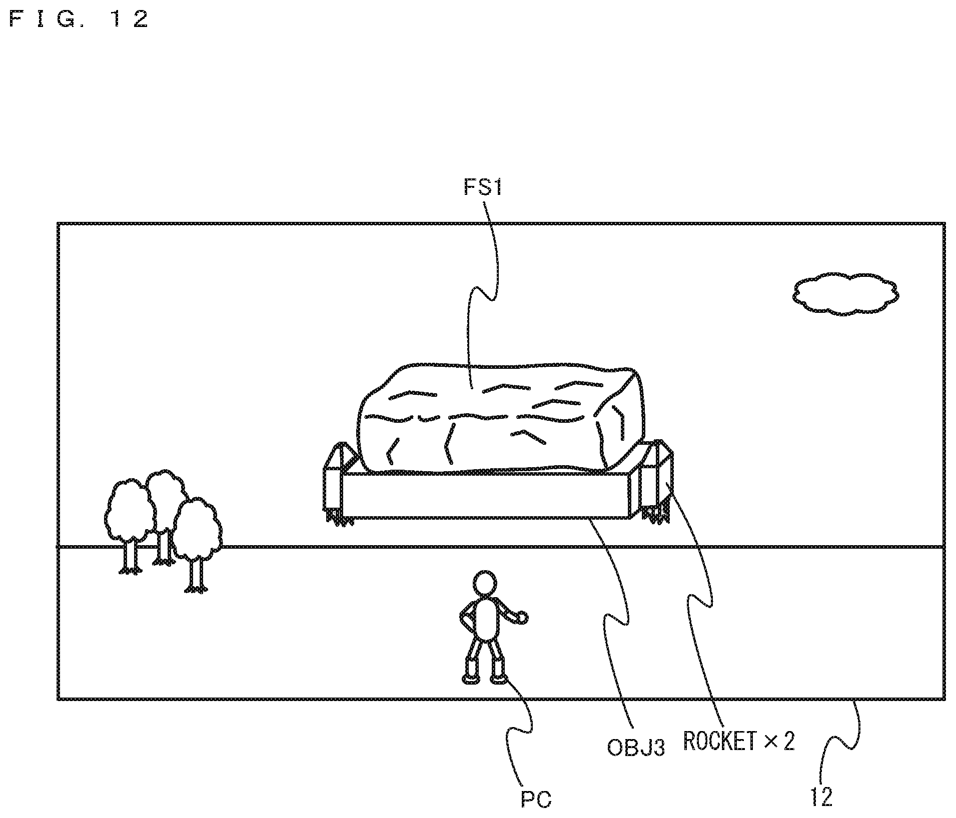 Patent US12508510 Figure 12 – Storage medium, game system, game apparatus, and game processing method
