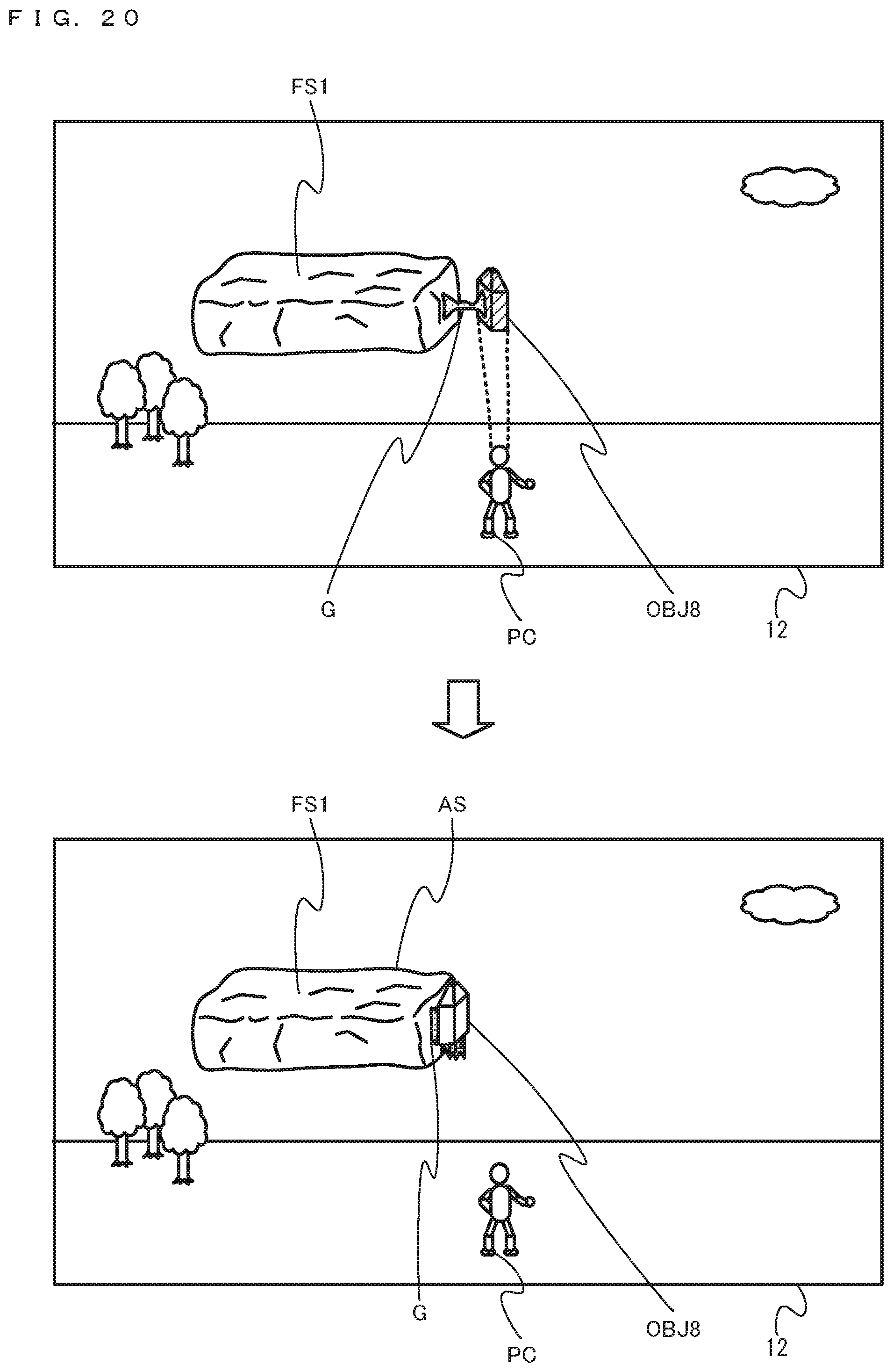 Patent US12508510 Figure 20 – Storage medium, game system, game apparatus, and game processing method