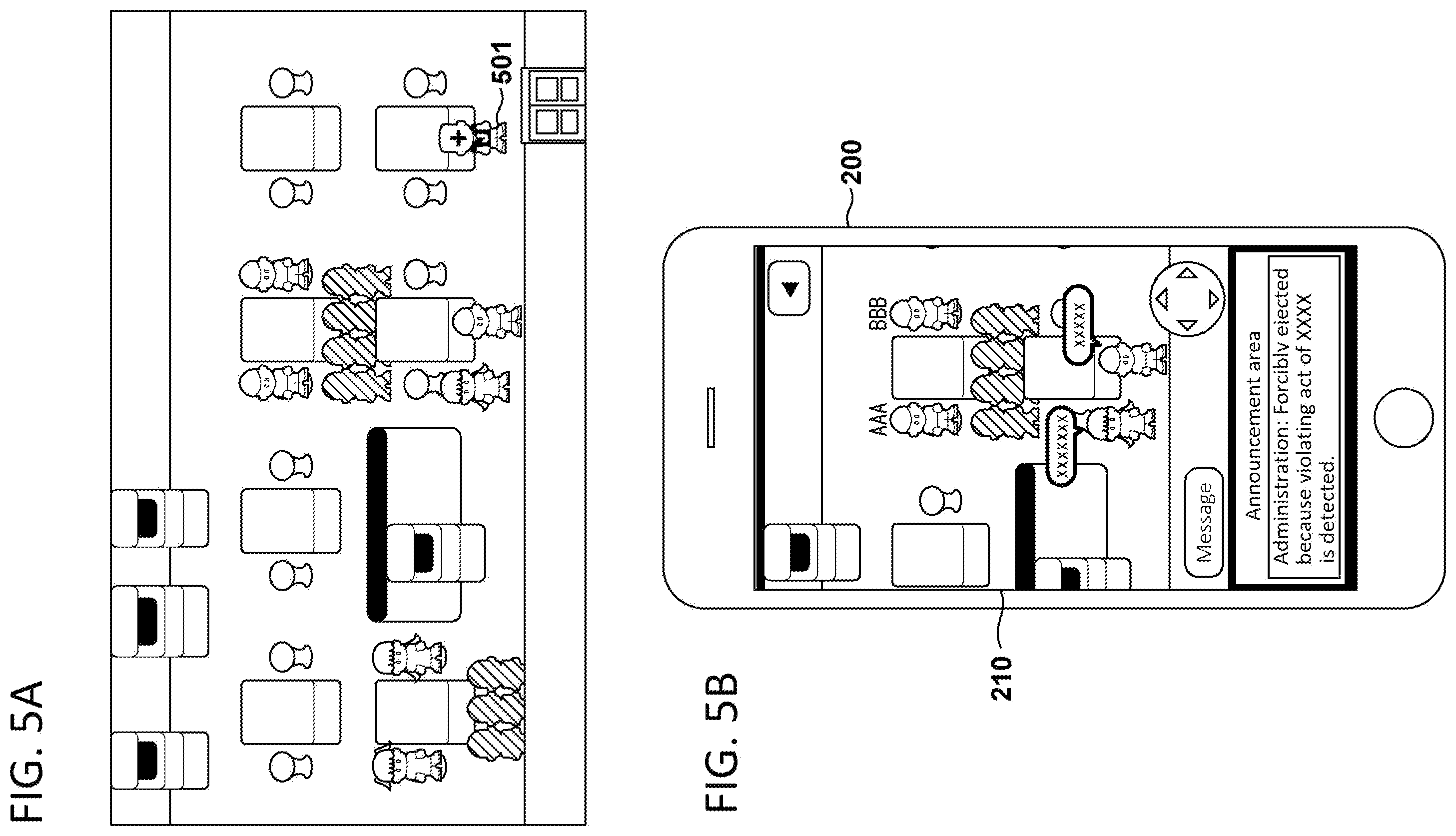 Patent US12508514 Figure 5 – Match-making system, program, and server