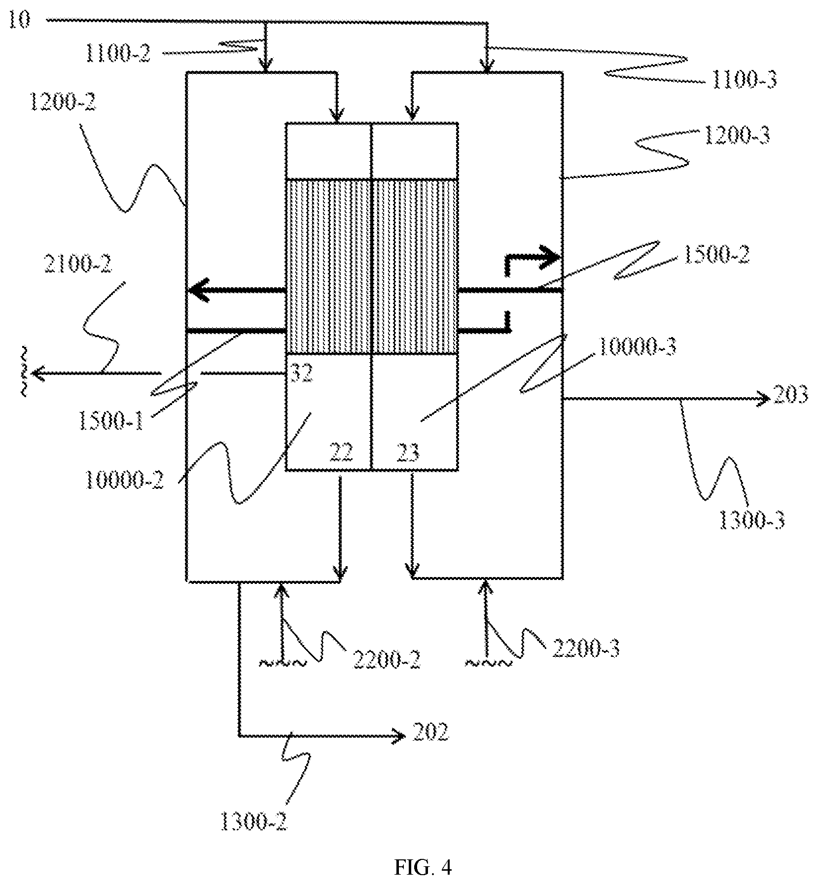 Patent US12508519 Figure 5 – Distillation unit and method for separating a liquid substance mixture into two to six liquid product flows with different compositions