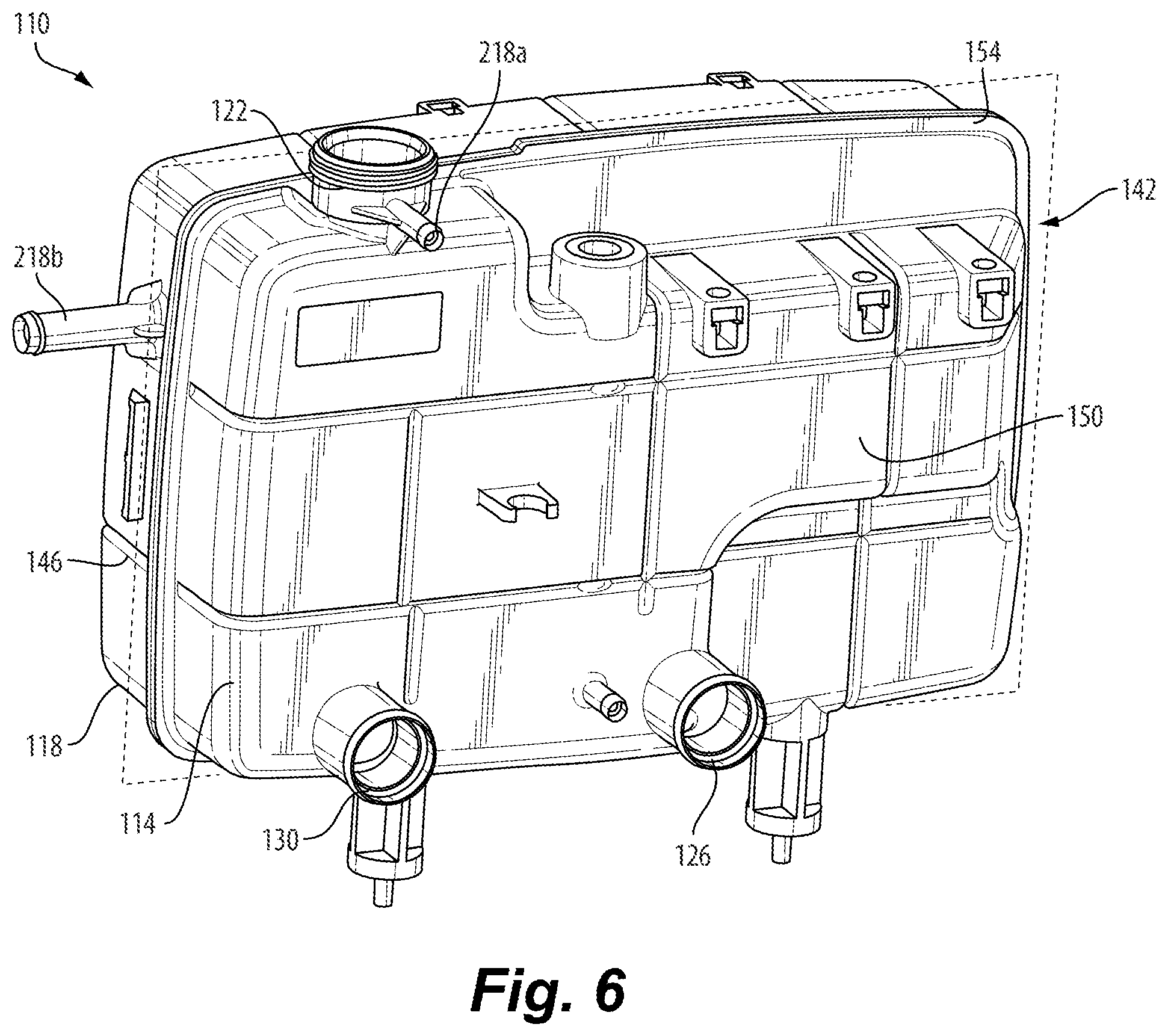 Patent US12508522 Figure 6 – Deaeration tank