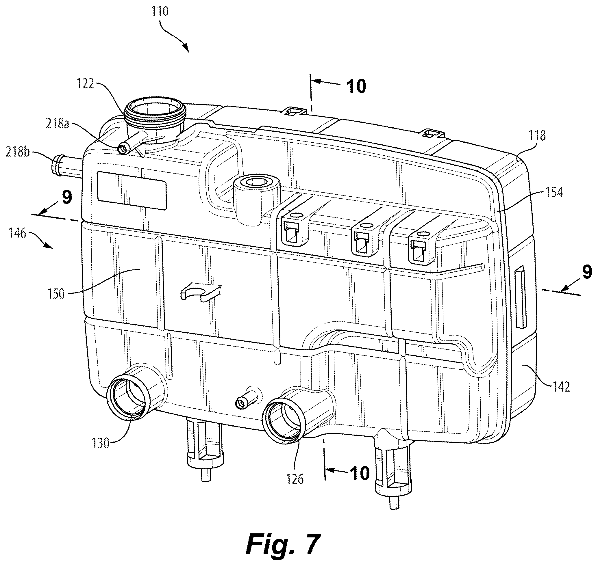 Patent US12508522 Figure 7 – Deaeration tank