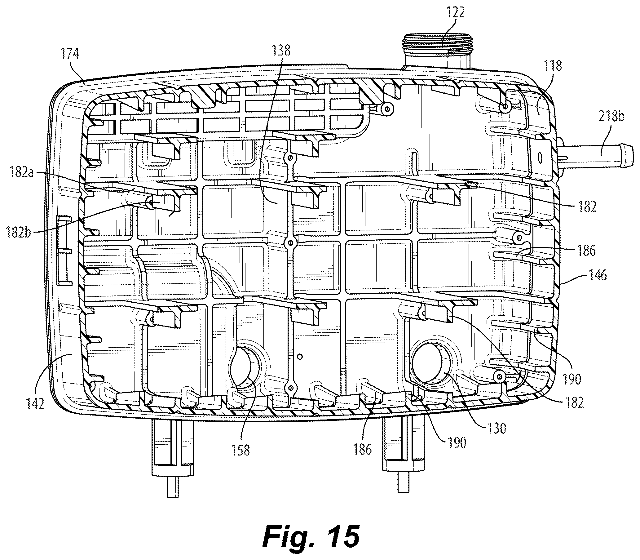 Patent US12508522 Figure 15 – Deaeration tank