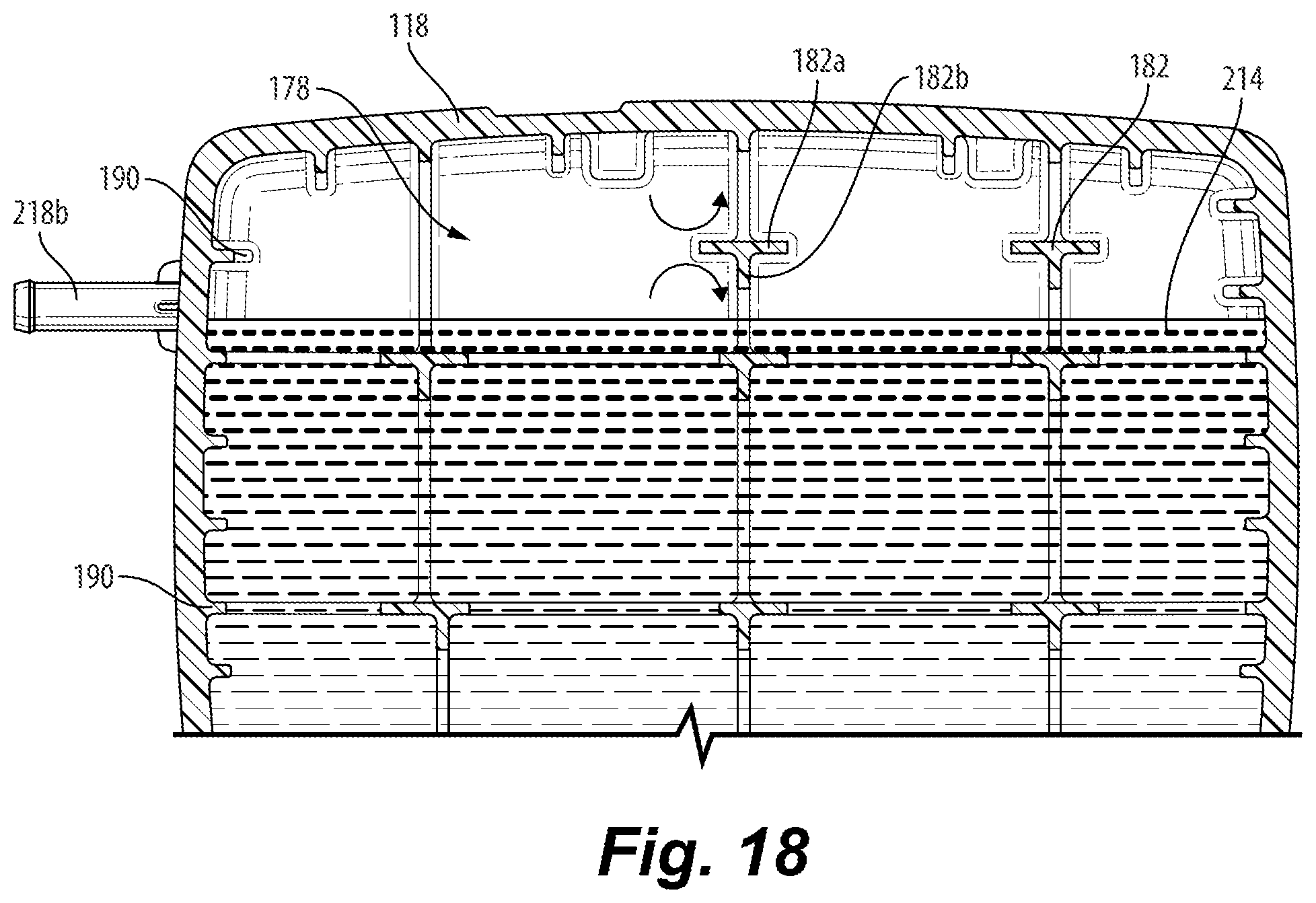 Patent US12508522 Figure 18 – Deaeration tank