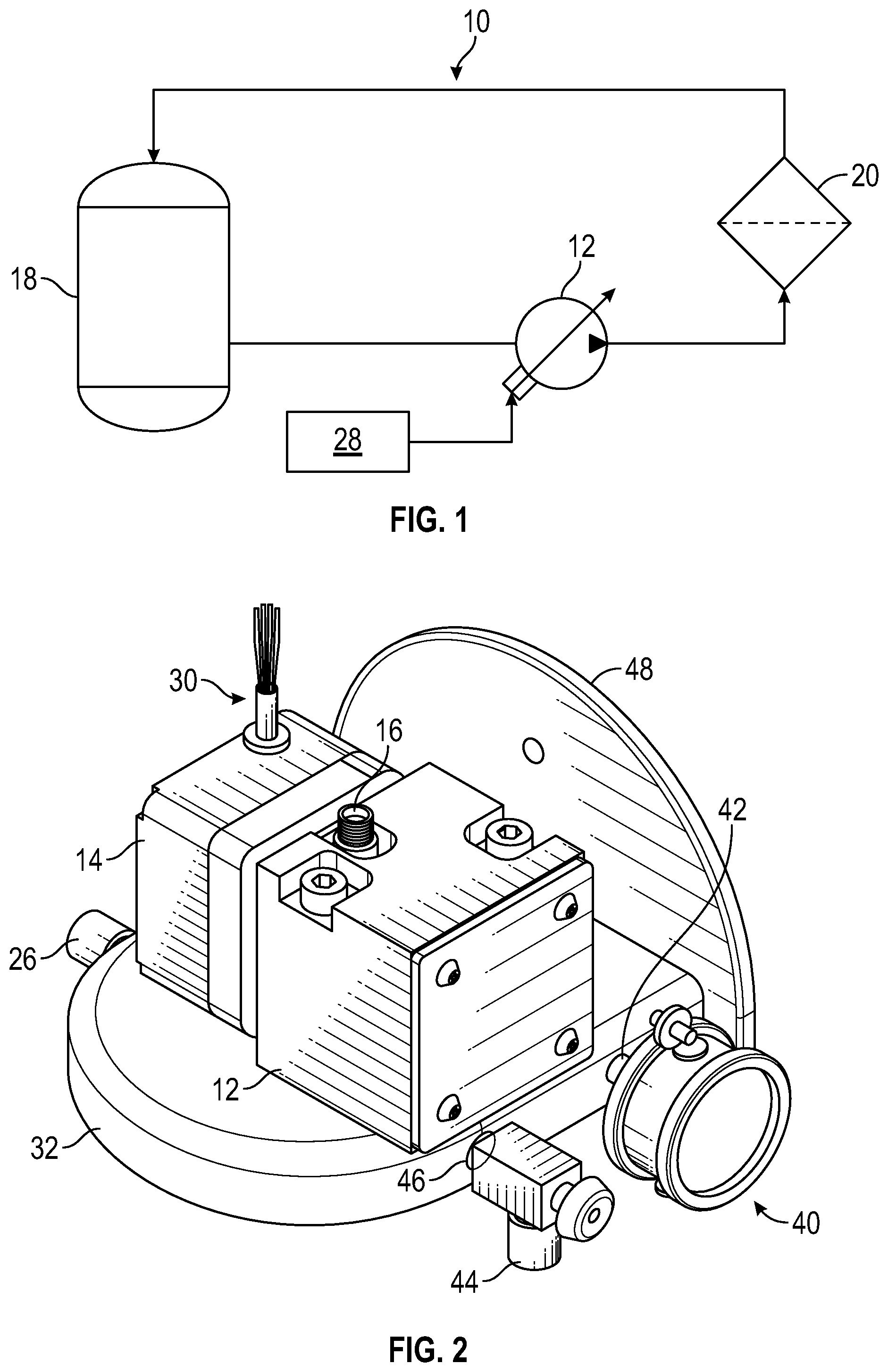 Patent US12508525 Figure 1 – System and method for filtration of industrial and mobile fluids