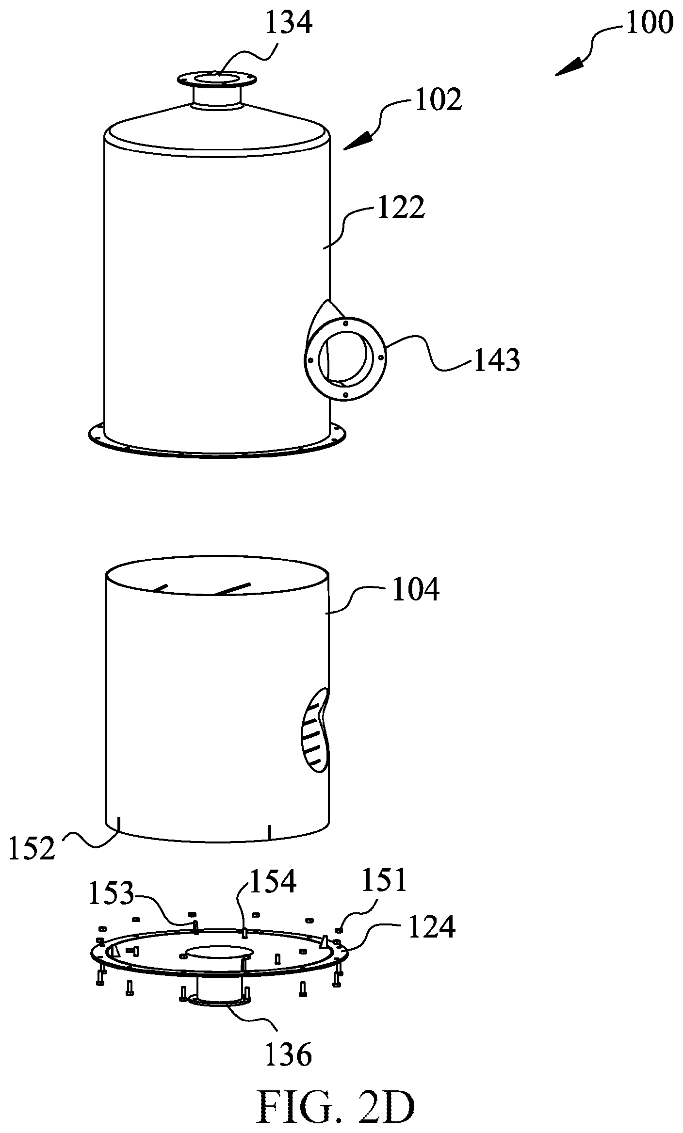 Patent US12508526 Figure 5 – Gas-liquid separator