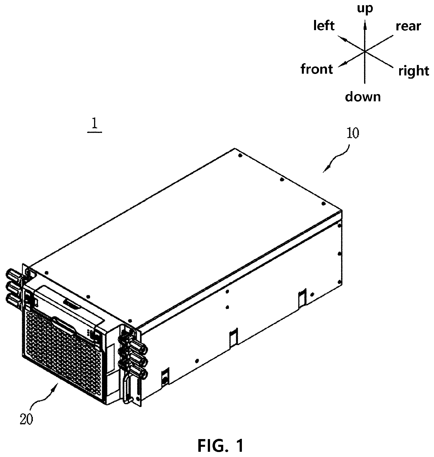 Patent US12508528 Figure 1 – Cover assembly and power conversion device comprising same