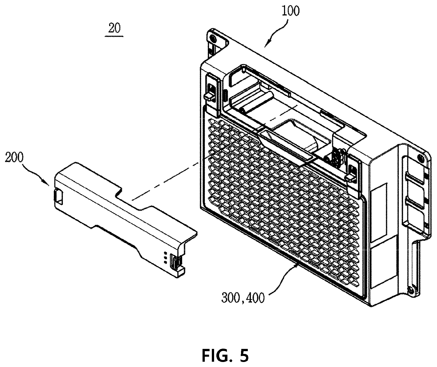Patent US12508528 Figure 5 – Cover assembly and power conversion device comprising same