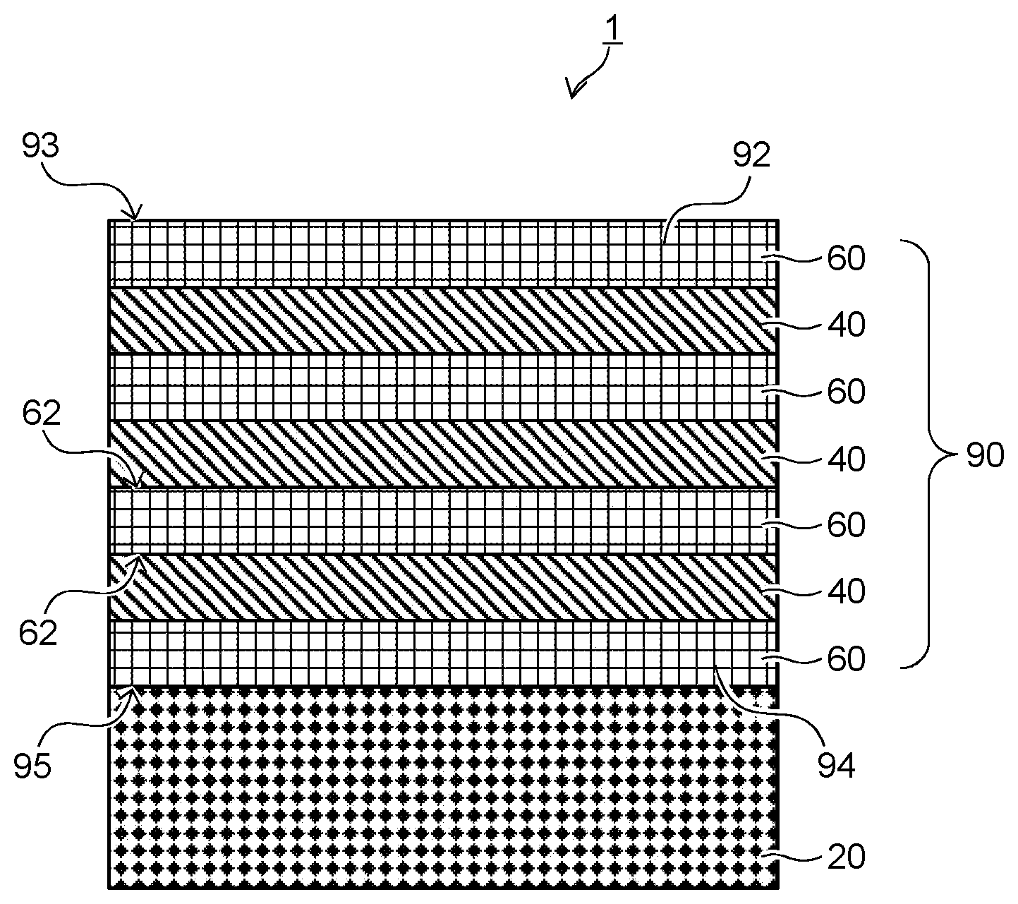 Patent US12508538 Figure 1 – Hydrogen separation filter