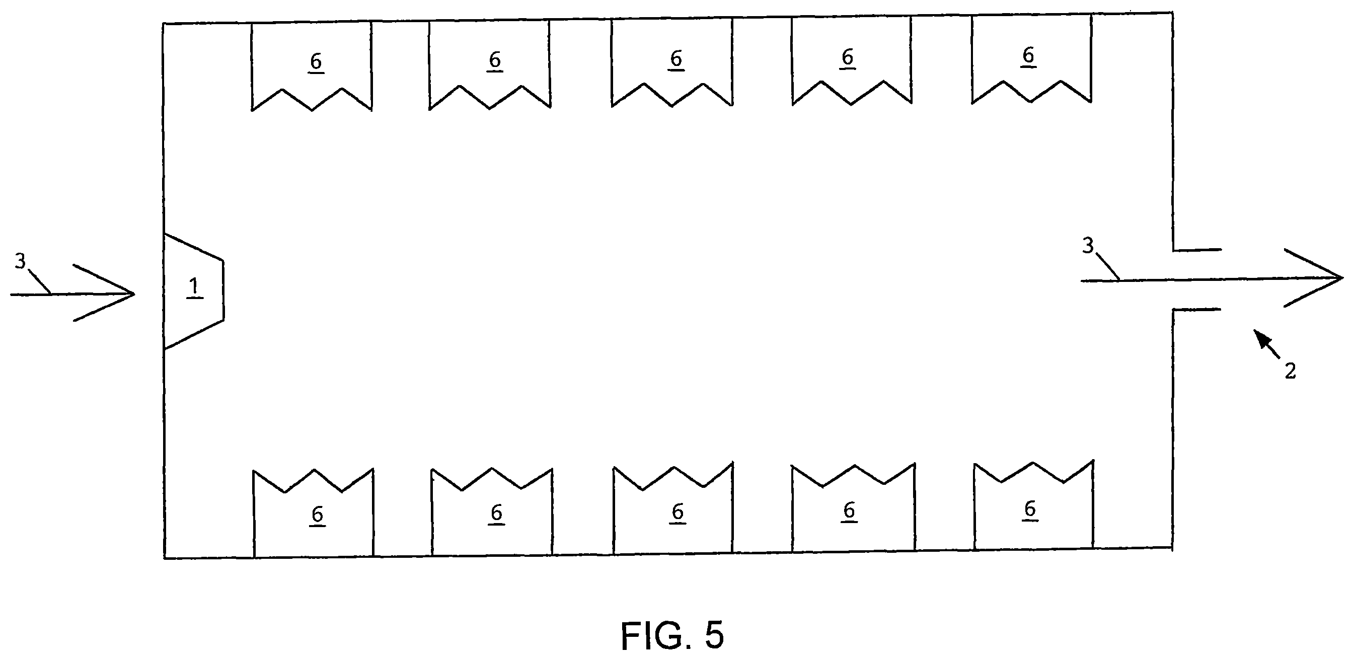 Patent US12508543 Figure 5 – System for capturing carbon dioxide and other gases